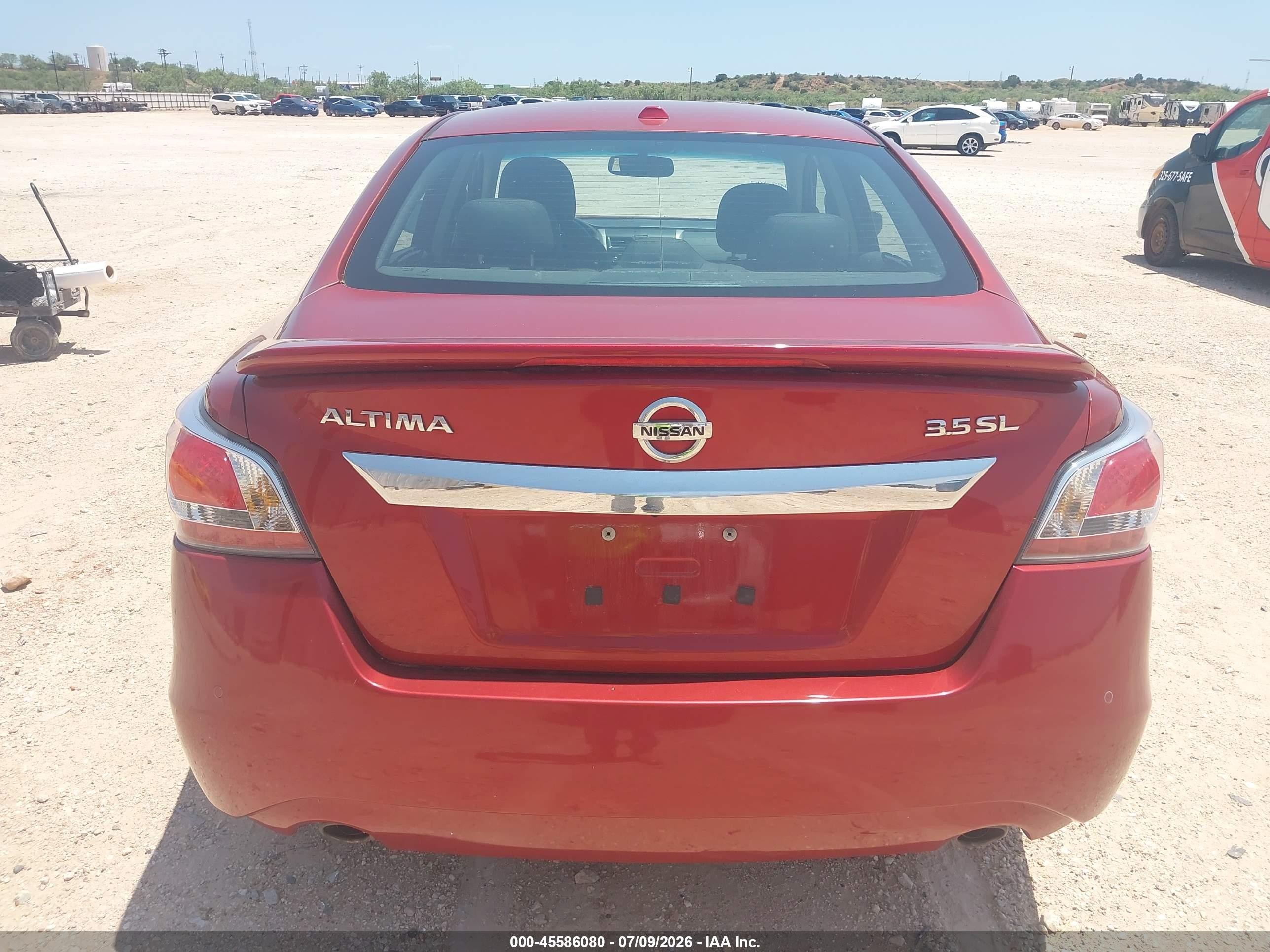 2015 Nissan Altima 3.5 S/3.5 Sl/3.5 Sv Красный vin: 1N4BL3AP2FC248437