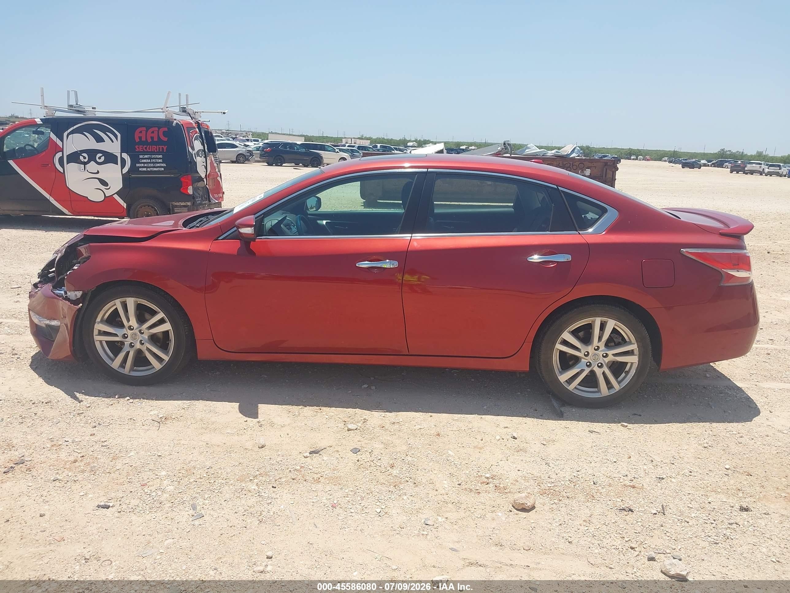 2015 Nissan Altima 3.5 S/3.5 Sl/3.5 Sv Красный vin: 1N4BL3AP2FC248437
