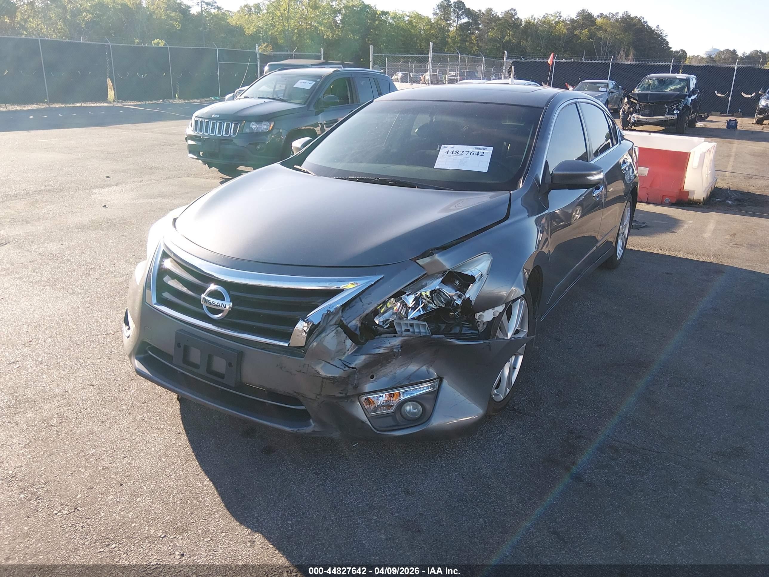2015 Nissan Altima 3.5 Sl Gray vin: 1N4BL3AP2FC253296
