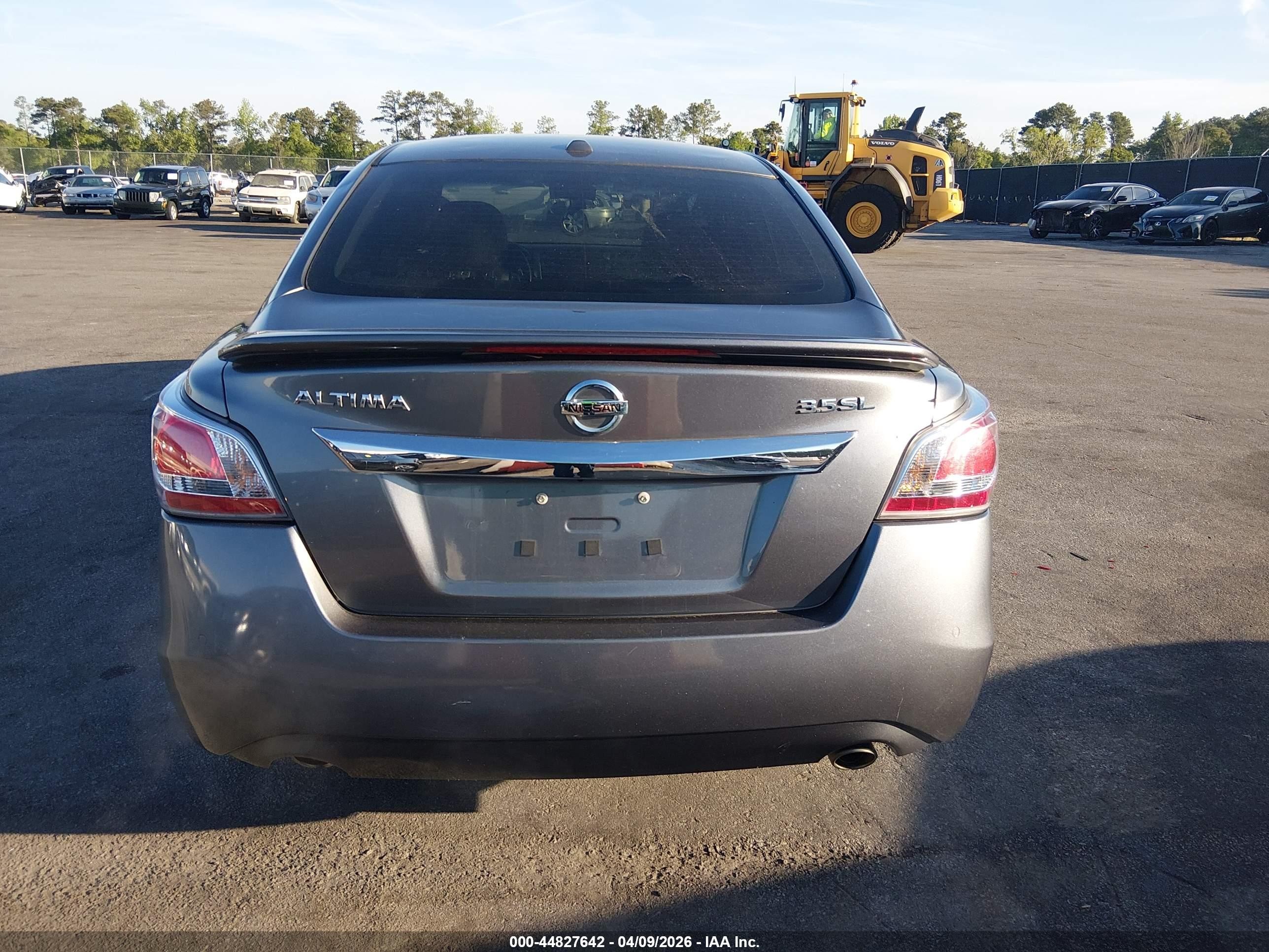 2015 Nissan Altima 3.5 Sl Gray vin: 1N4BL3AP2FC253296