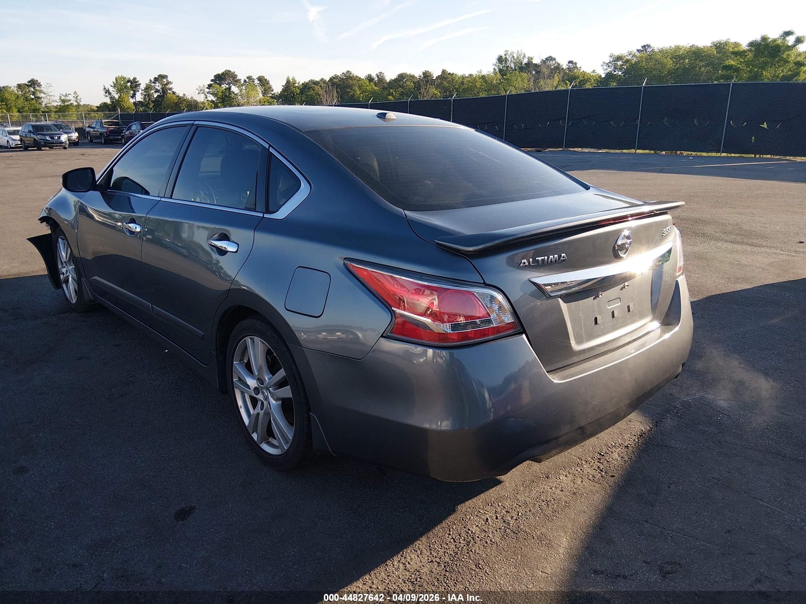 2015 Nissan Altima 3.5 Sl Gray vin: 1N4BL3AP2FC253296