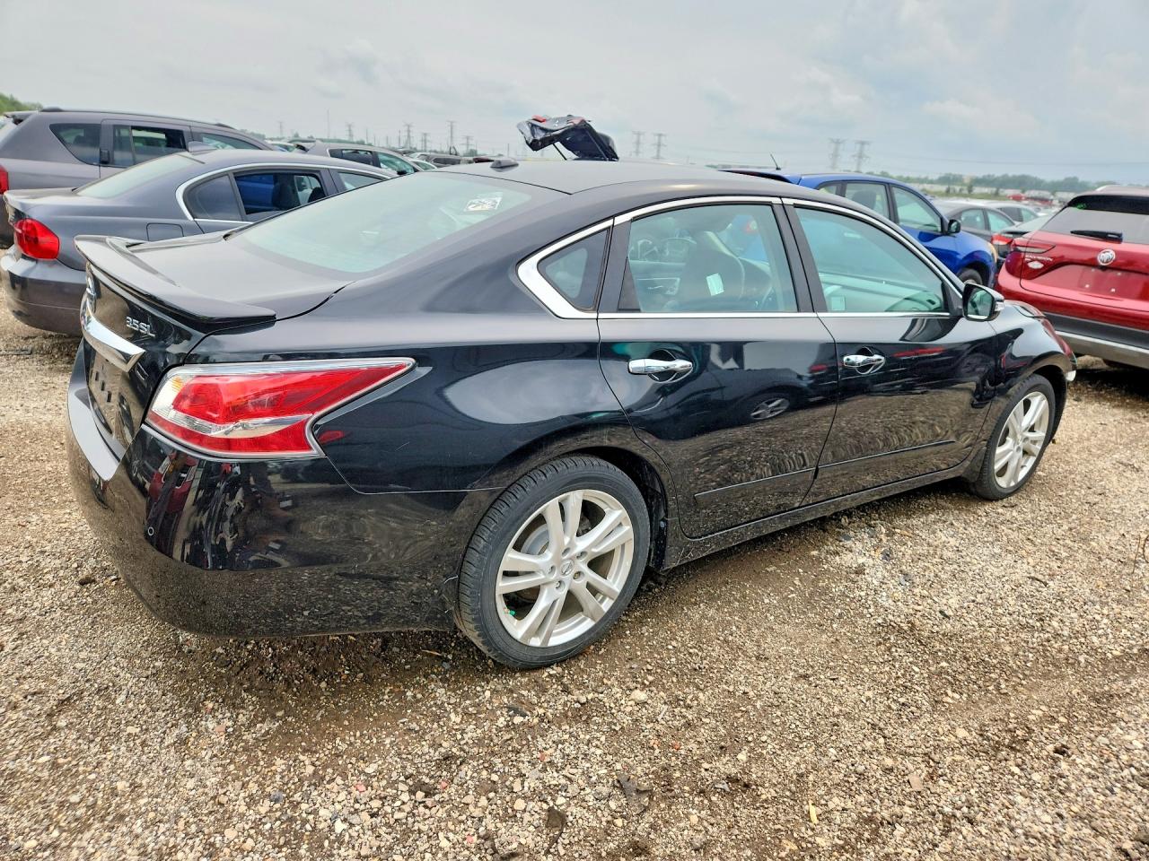 2015 Nissan Altima 3.5 Sl Black vin: 1N4BL3AP2FC274066