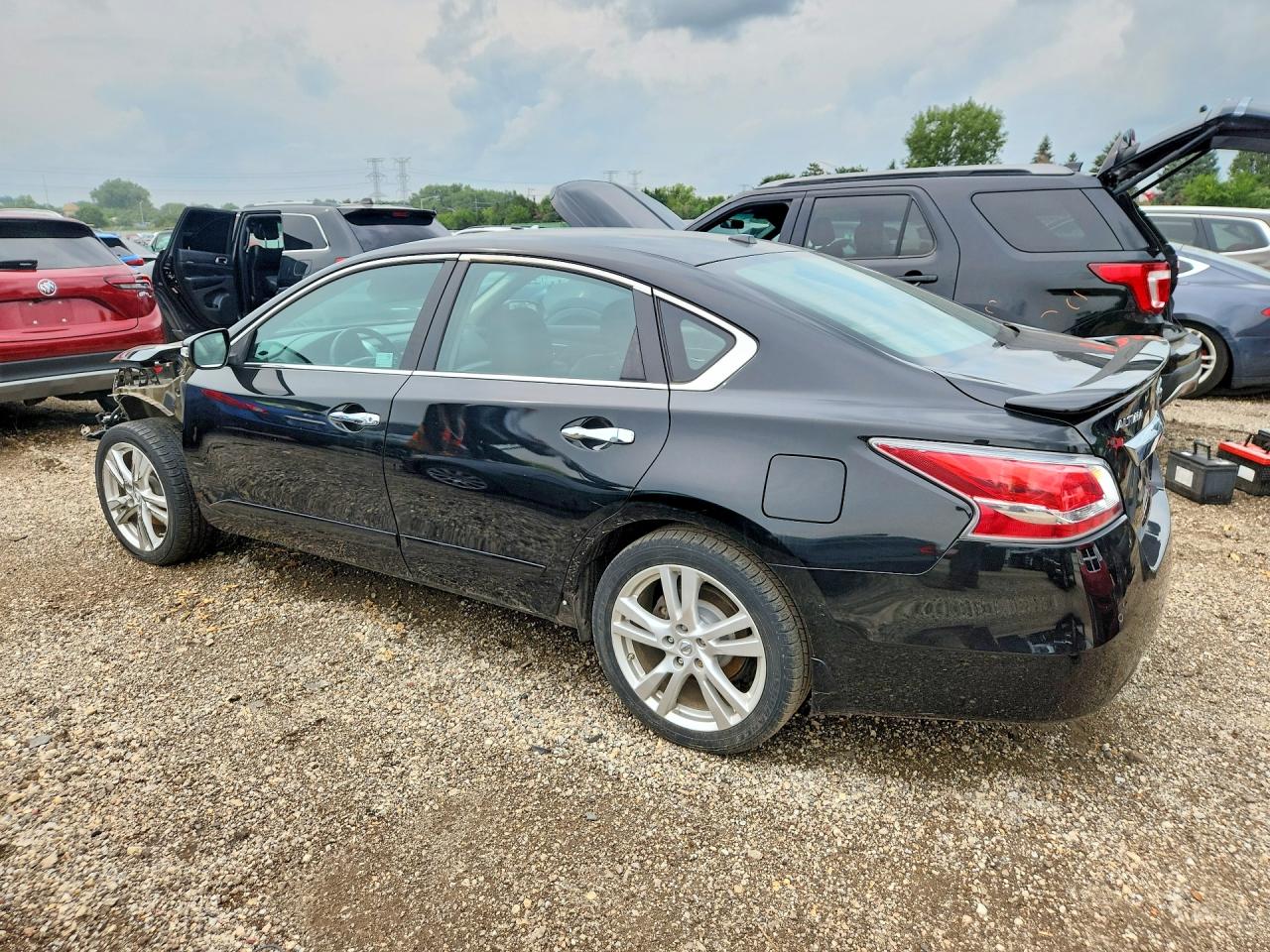 2015 Nissan Altima 3.5 Sl Black vin: 1N4BL3AP2FC274066