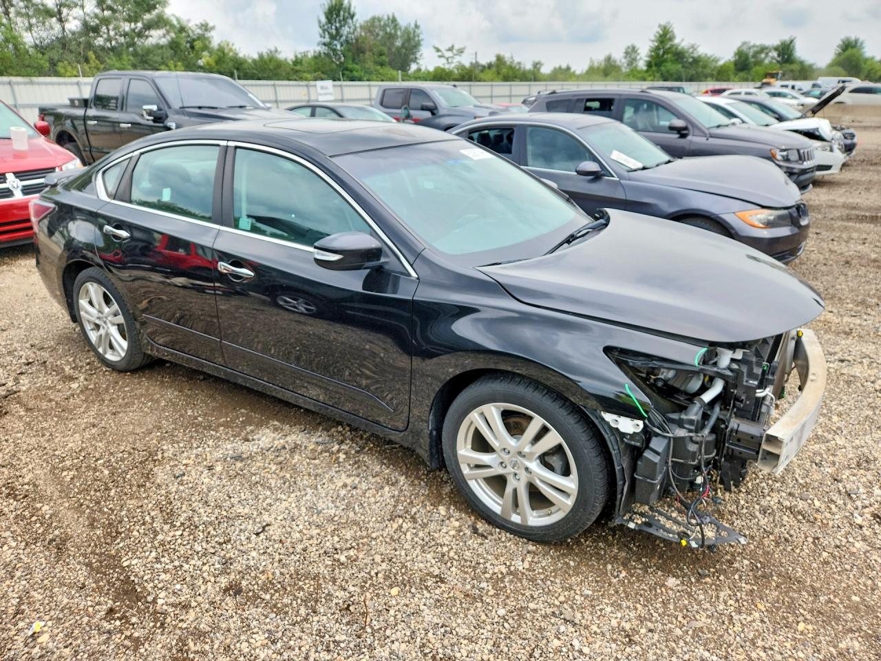 2015 Nissan Altima 3.5 Sl Black vin: 1N4BL3AP2FC274066