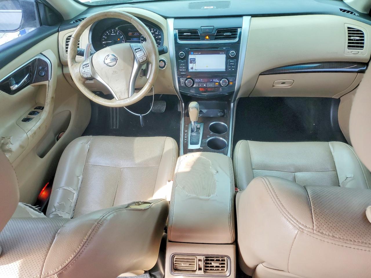 2015 Nissan Altima 3.5 S Tan vin: 1N4BL3AP2FC478253