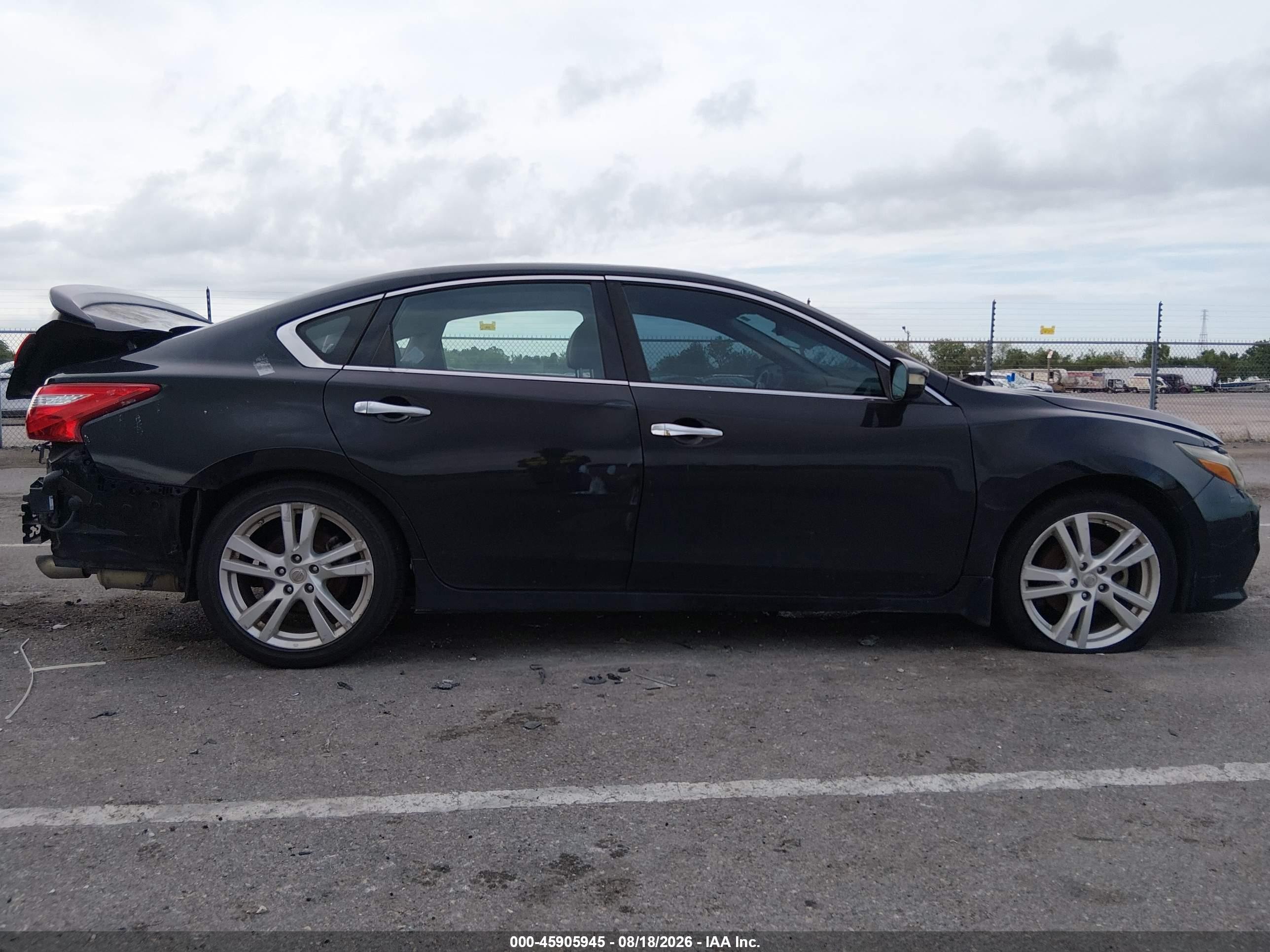 2017 Nissan Altima 3.5 Sl Black vin: 1N4BL3AP2HC130973