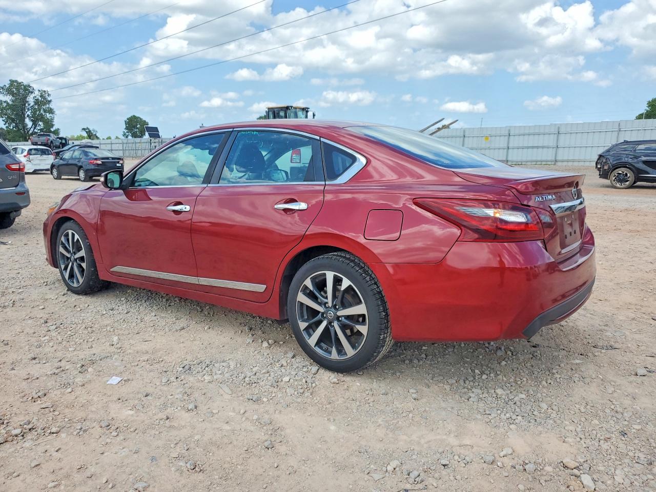 2017 Nissan Altima 3.5 Sr Red vin: 1N4BL3AP2HC200259
