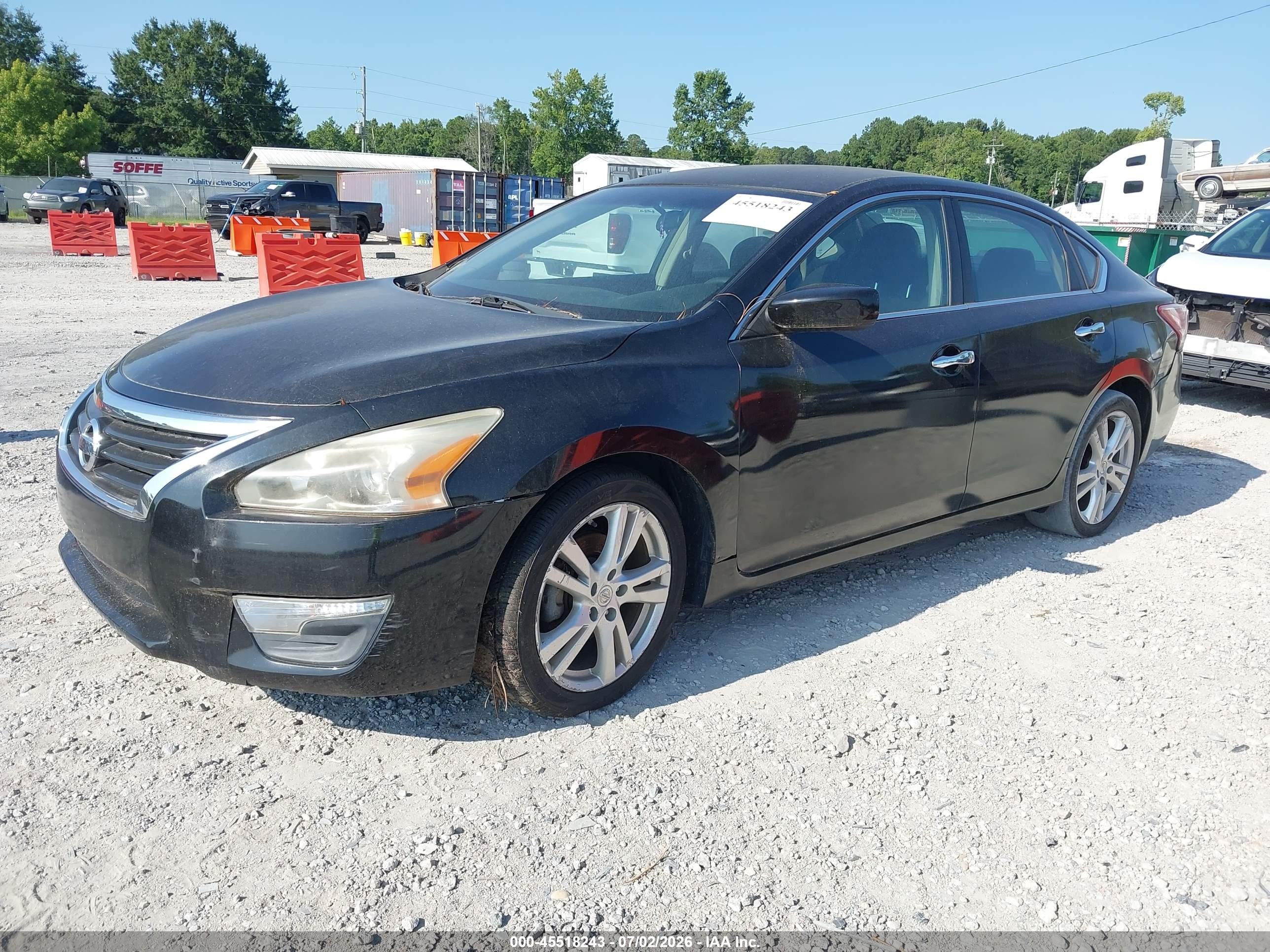 2013 Nissan Altima 3.5 S Черный vin: 1N4BL3AP3DC104375