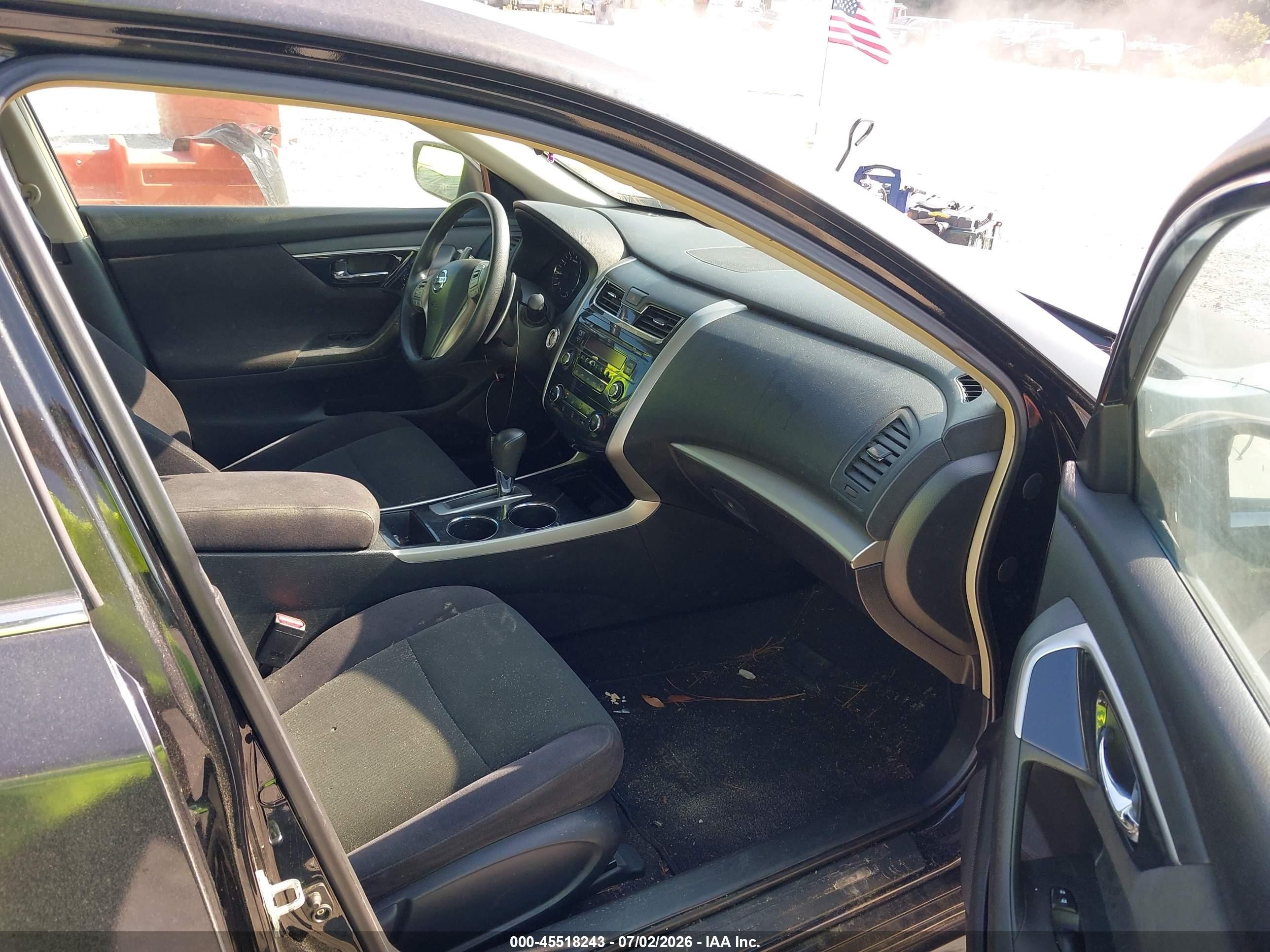 2013 Nissan Altima 3.5 S Черный vin: 1N4BL3AP3DC104375