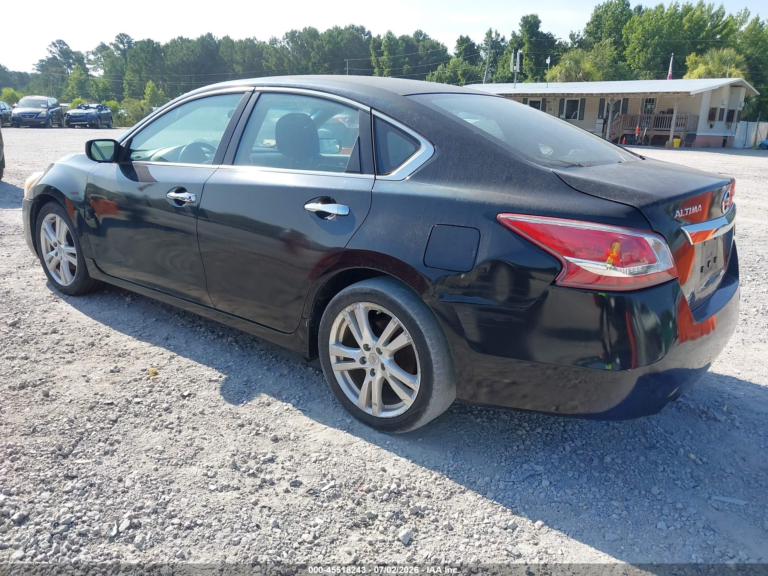 2013 Nissan Altima 3.5 S Черный vin: 1N4BL3AP3DC104375
