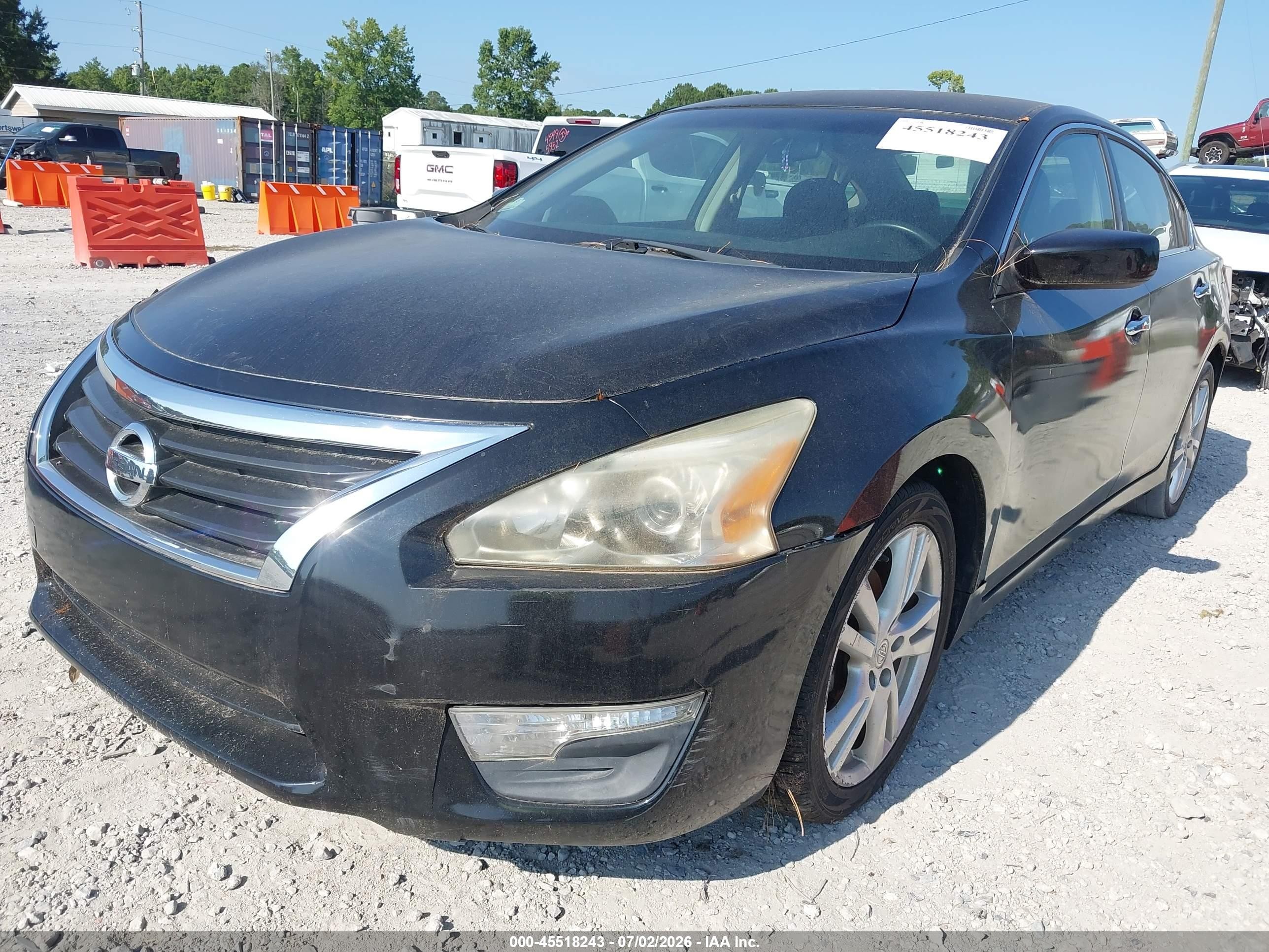 2013 Nissan Altima 3.5 S Черный vin: 1N4BL3AP3DC104375