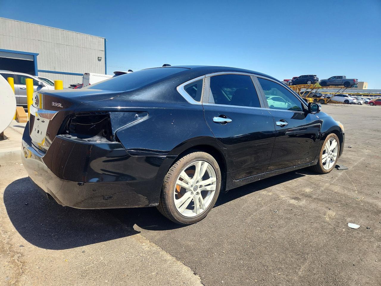 2013 Nissan Altima 3.5 S Black vin: 1N4BL3AP3DC107583