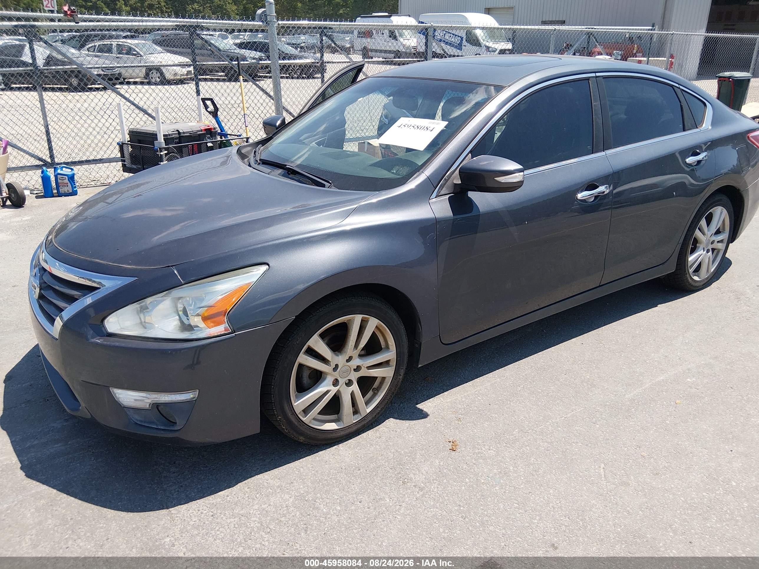 2013 Nissan Altima 3.5 Sl Blue vin: 1N4BL3AP3DC203987