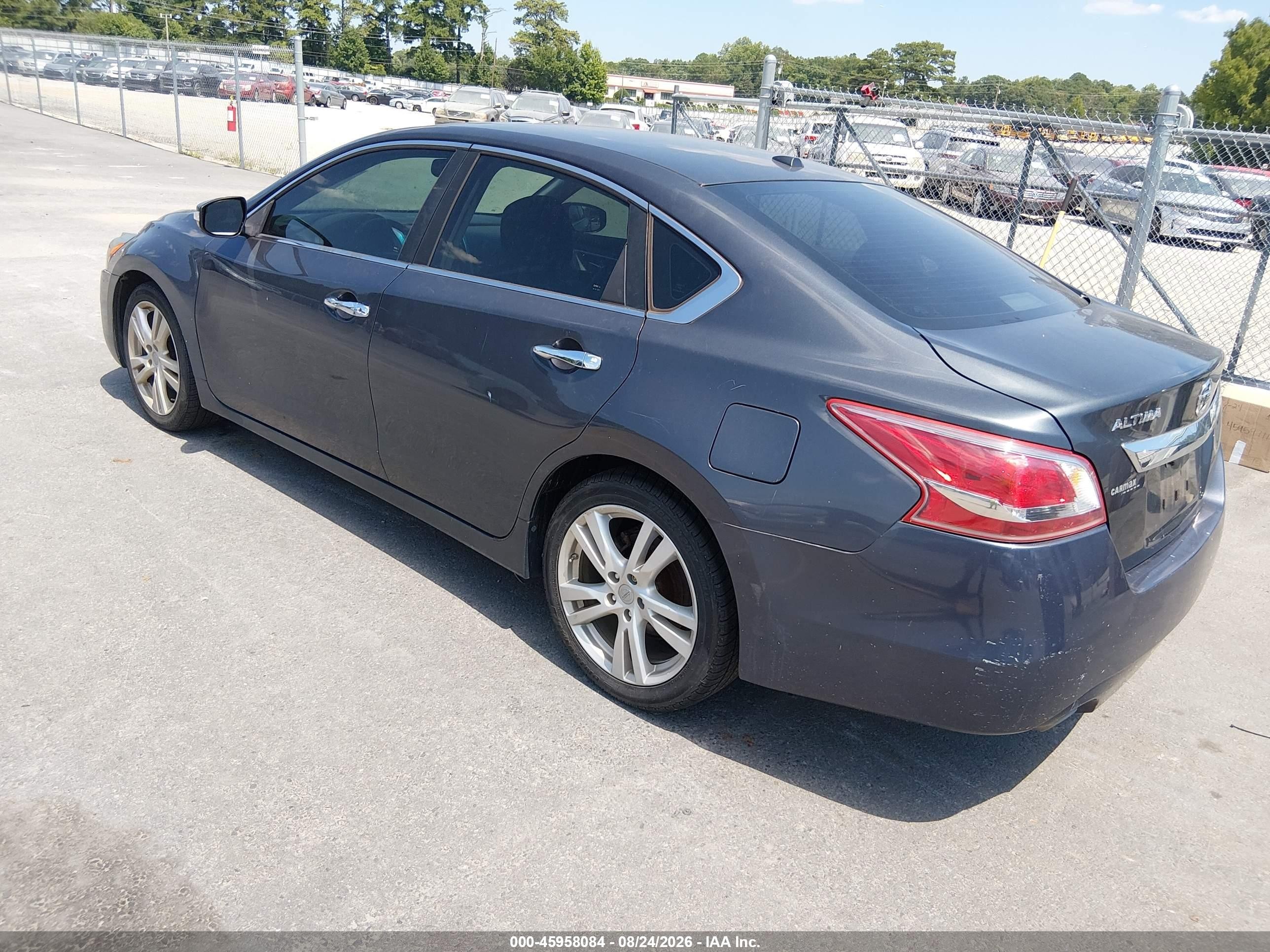 2013 Nissan Altima 3.5 Sl Blue vin: 1N4BL3AP3DC203987