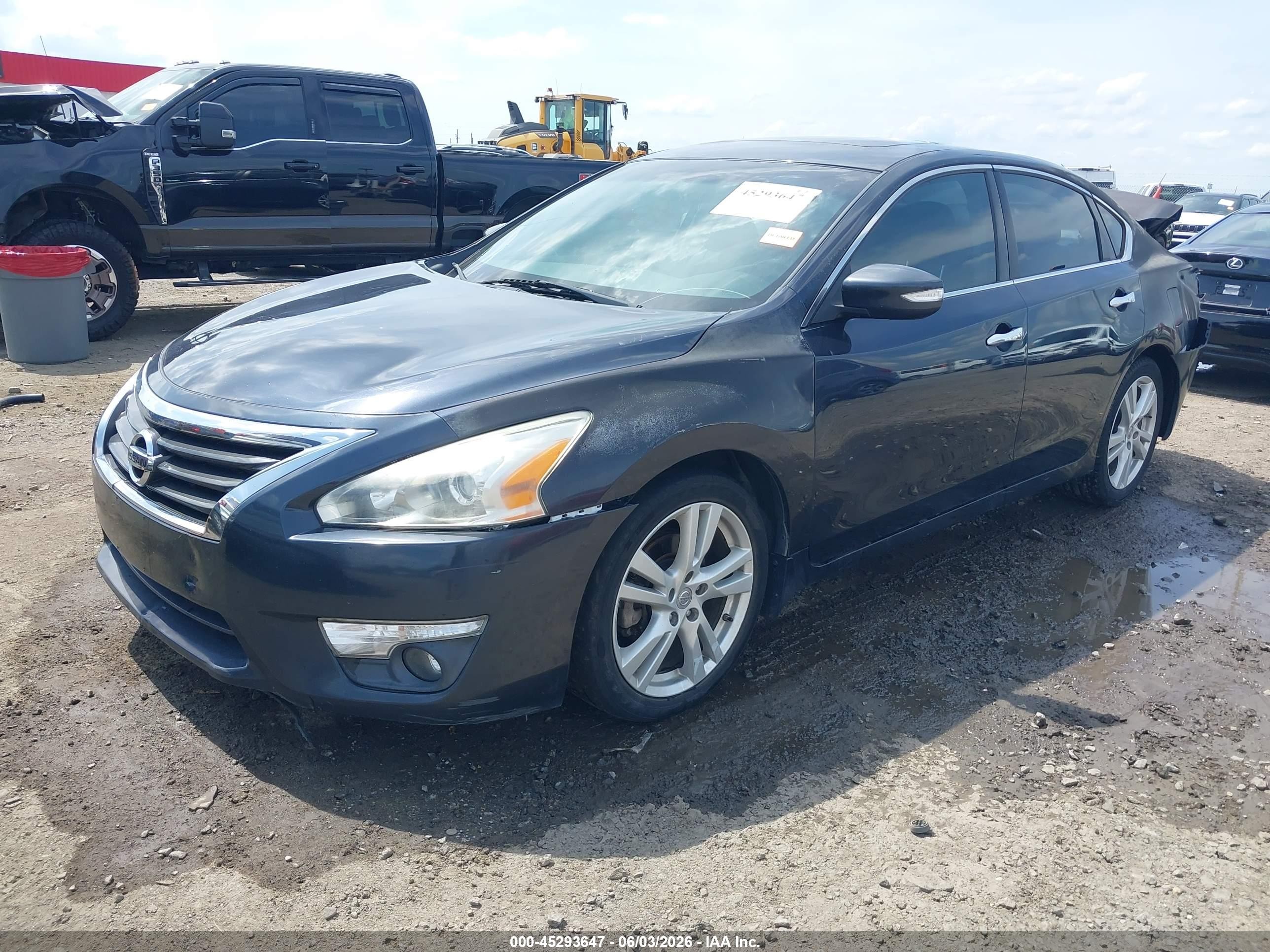 2013 Nissan Altima 3.5 Sl Gray vin: 1N4BL3AP3DC209014