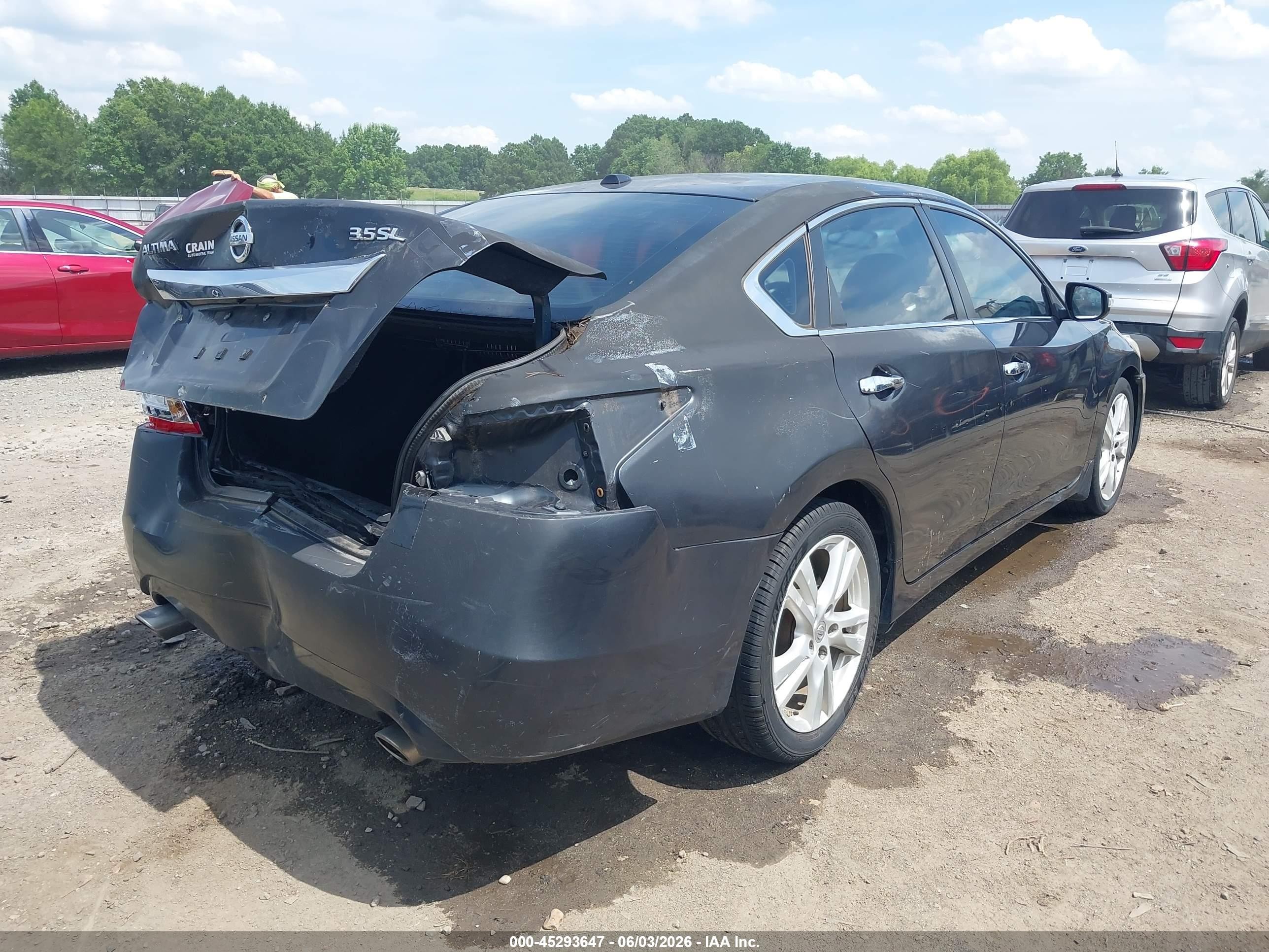 2013 Nissan Altima 3.5 Sl Gray vin: 1N4BL3AP3DC209014