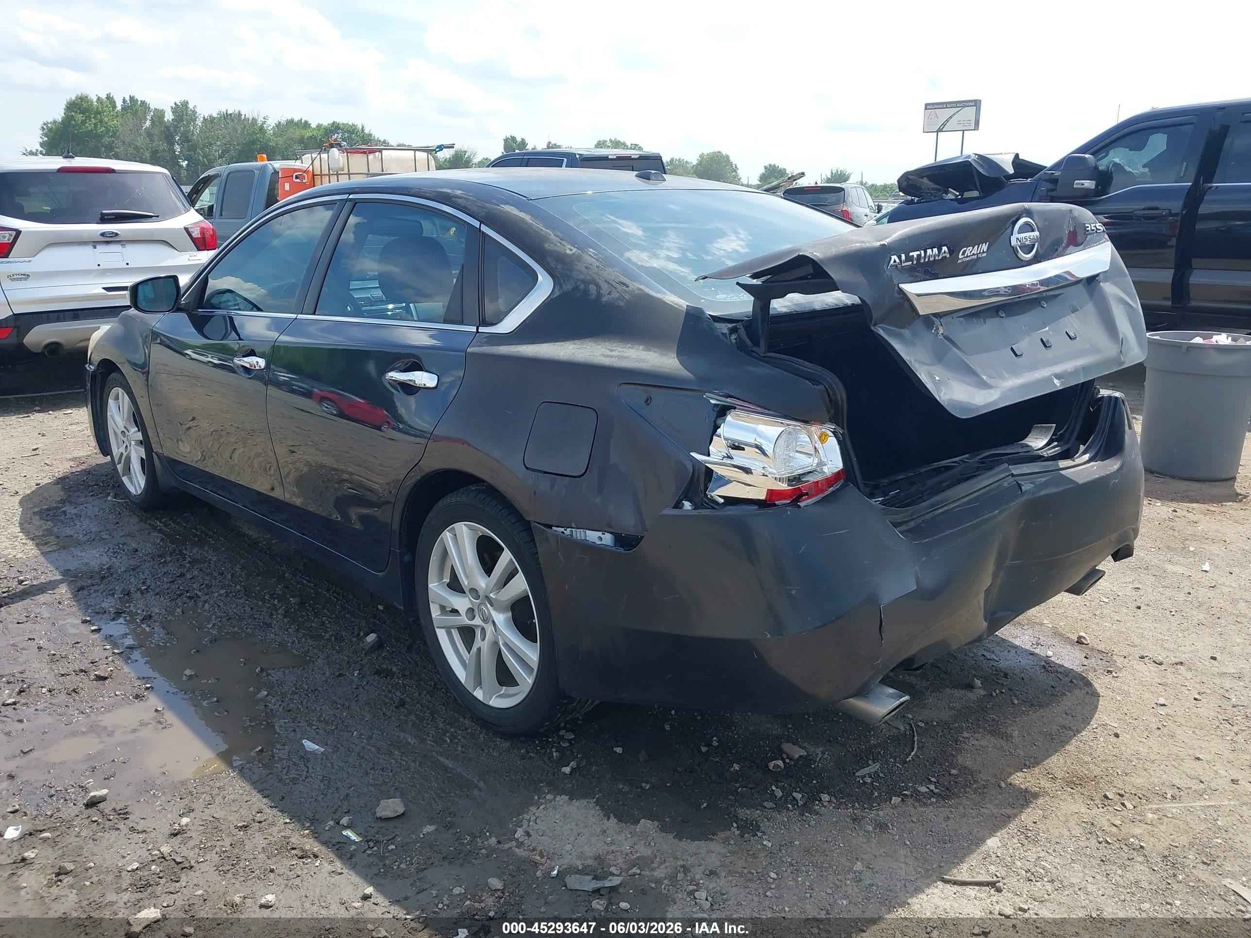 2013 Nissan Altima 3.5 Sl Gray vin: 1N4BL3AP3DC209014