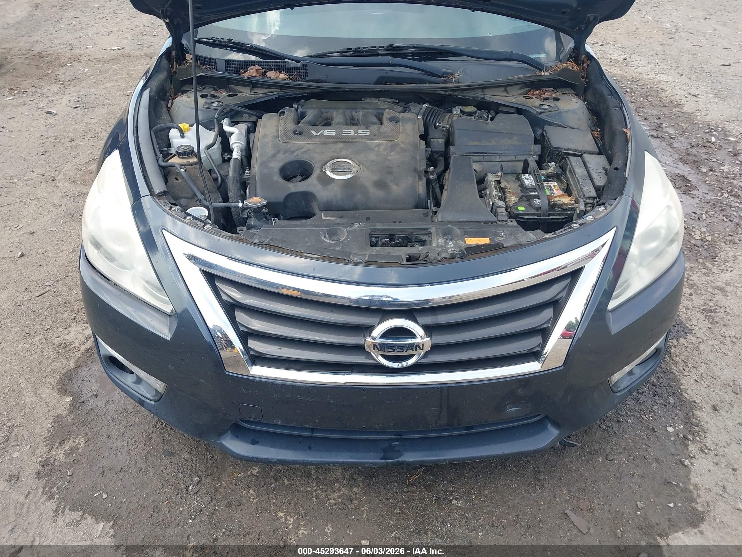 2013 Nissan Altima 3.5 Sl Gray vin: 1N4BL3AP3DC209014