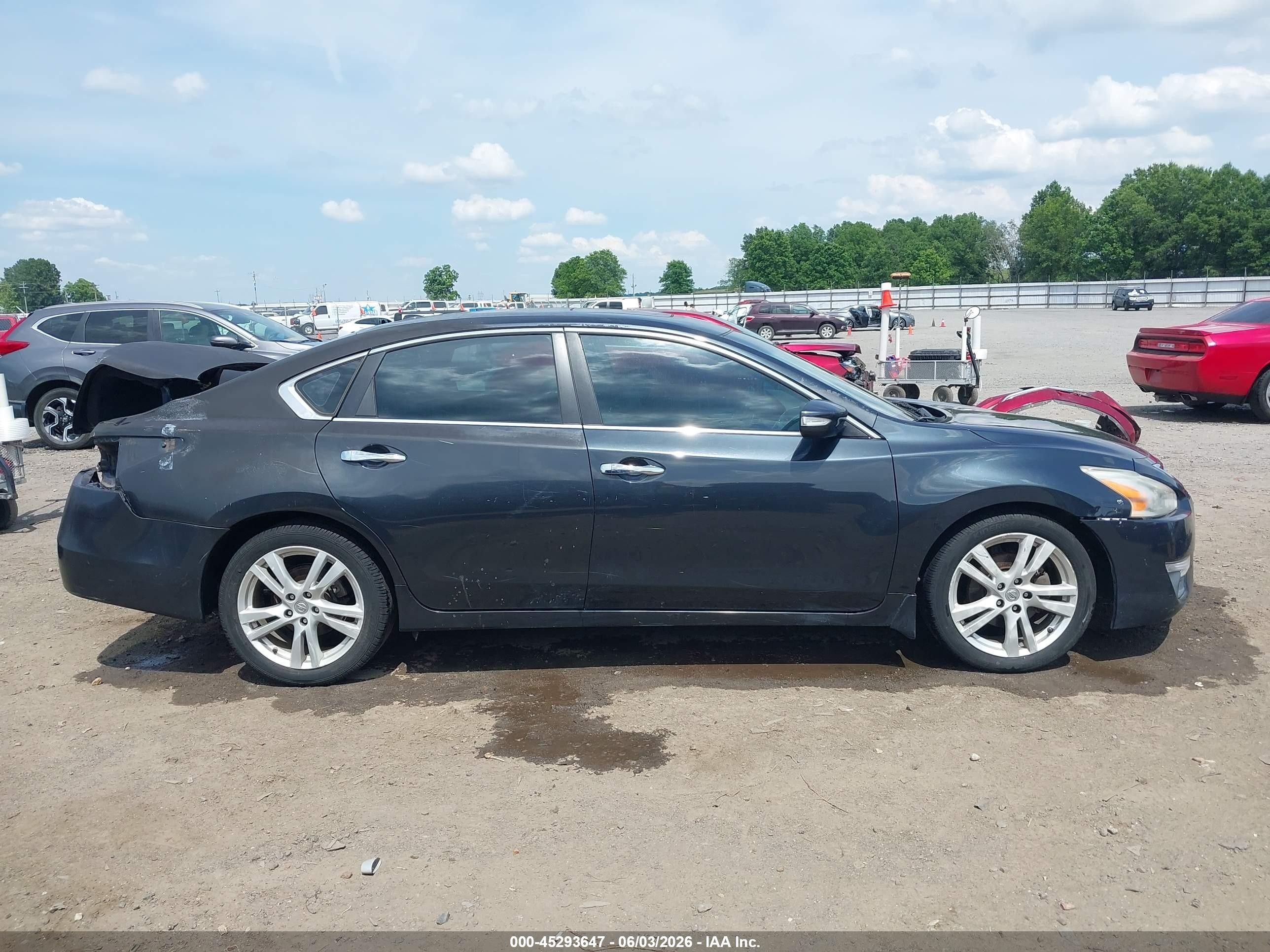 2013 Nissan Altima 3.5 Sl Gray vin: 1N4BL3AP3DC209014