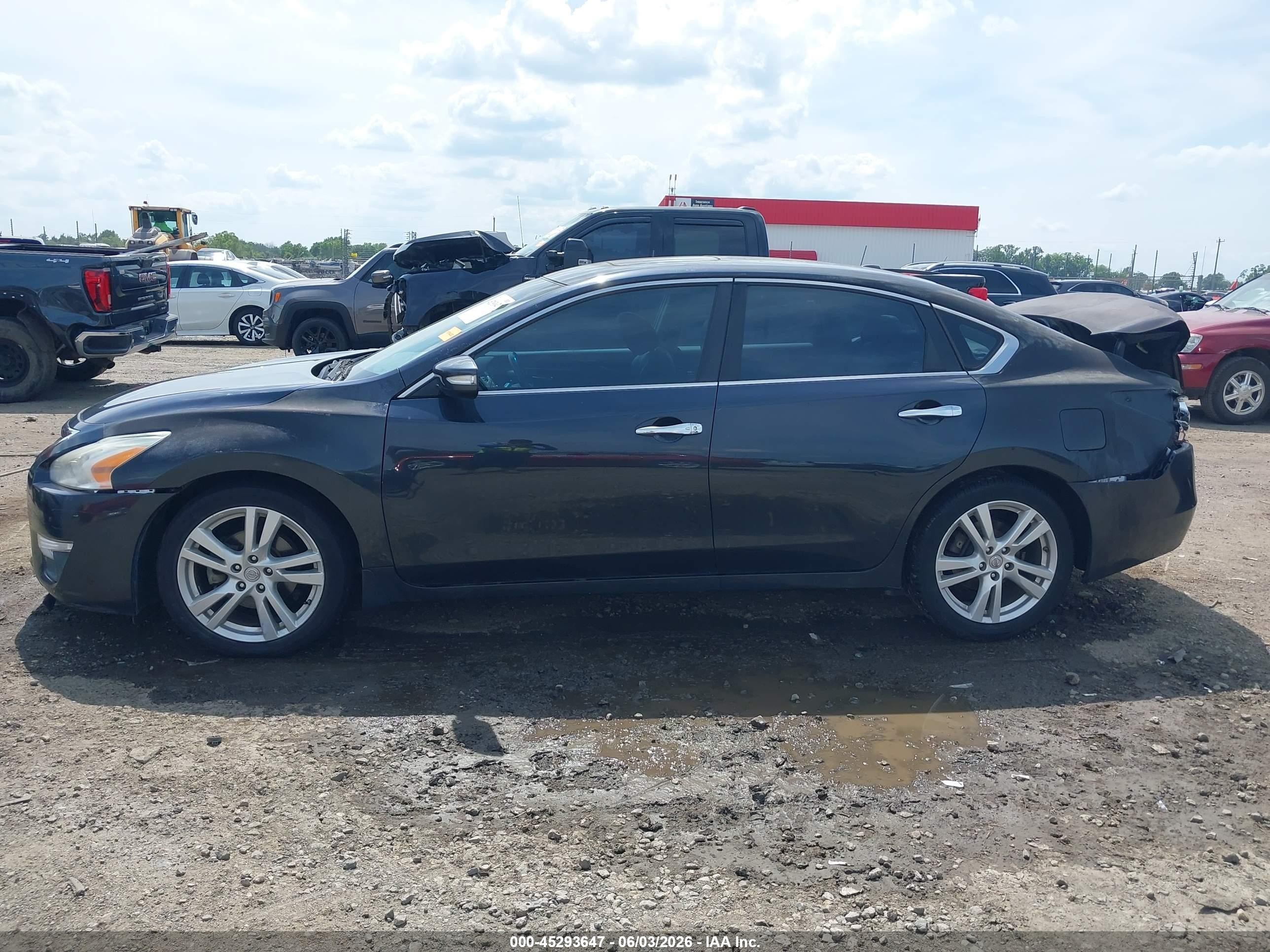 2013 Nissan Altima 3.5 Sl Gray vin: 1N4BL3AP3DC209014