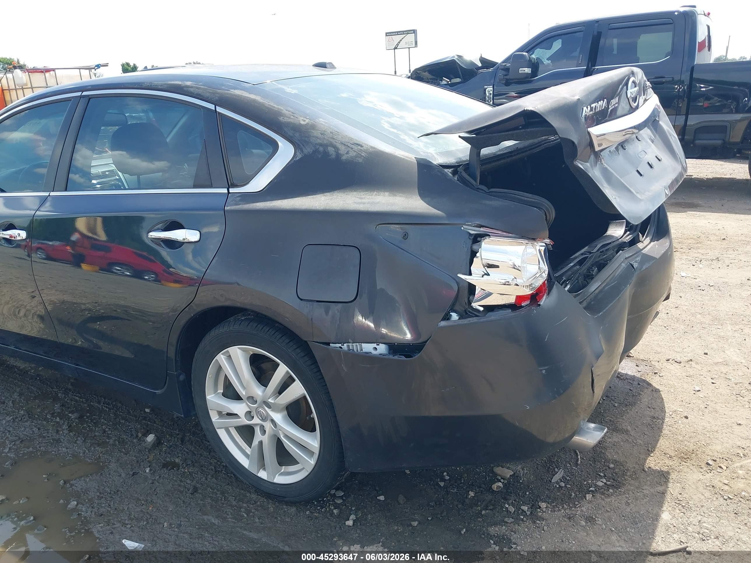 2013 Nissan Altima 3.5 Sl Gray vin: 1N4BL3AP3DC209014