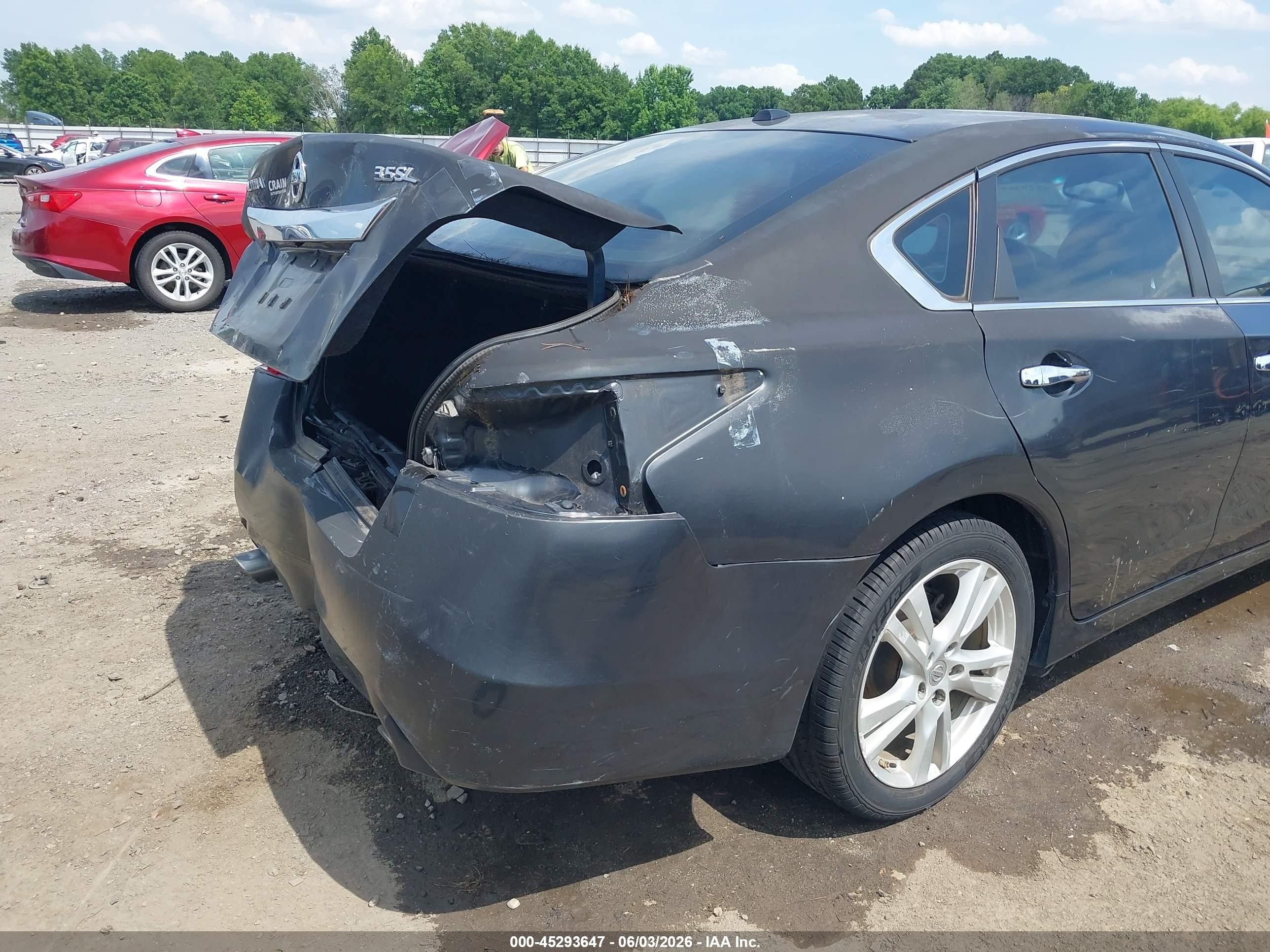 2013 Nissan Altima 3.5 Sl Gray vin: 1N4BL3AP3DC209014