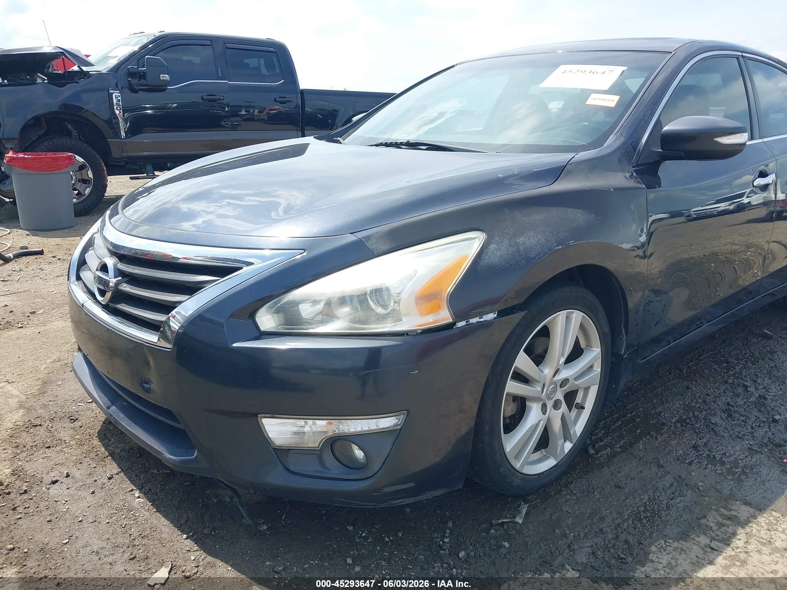 2013 Nissan Altima 3.5 Sl Gray vin: 1N4BL3AP3DC209014