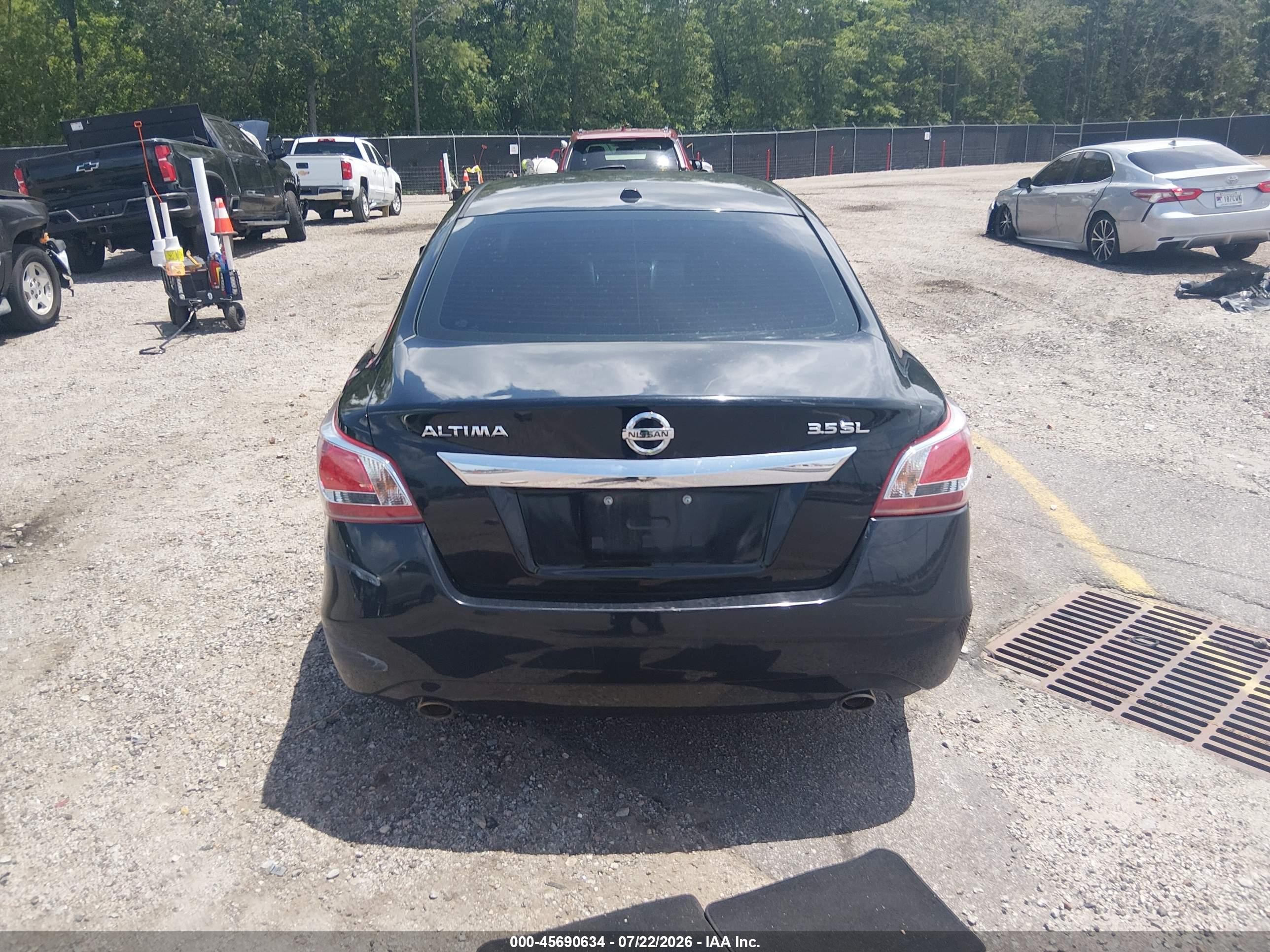 2013 Nissan Altima 3.5 Sl Черный vin: 1N4BL3AP3DC905260