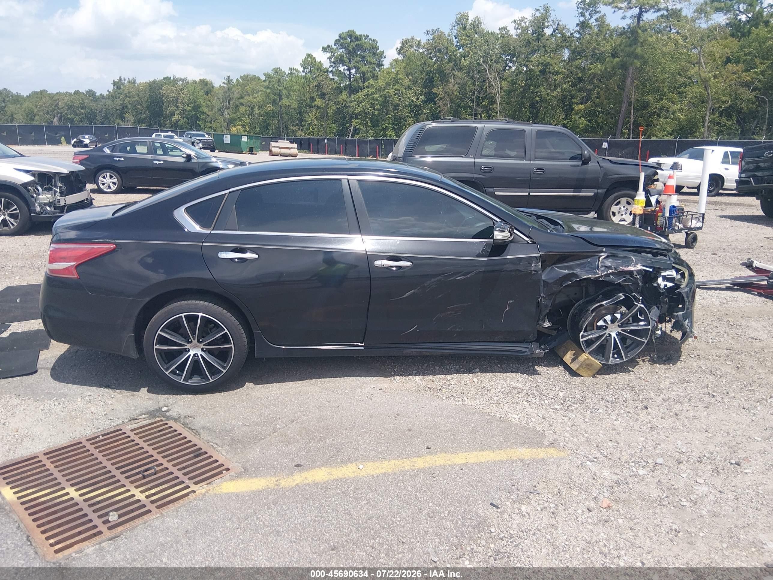 2013 Nissan Altima 3.5 Sl Черный vin: 1N4BL3AP3DC905260