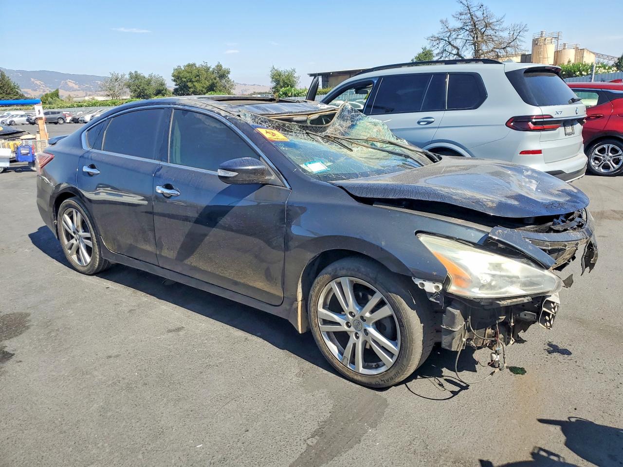2013 Nissan Altima 3.5 S Black vin: 1N4BL3AP3DN425885