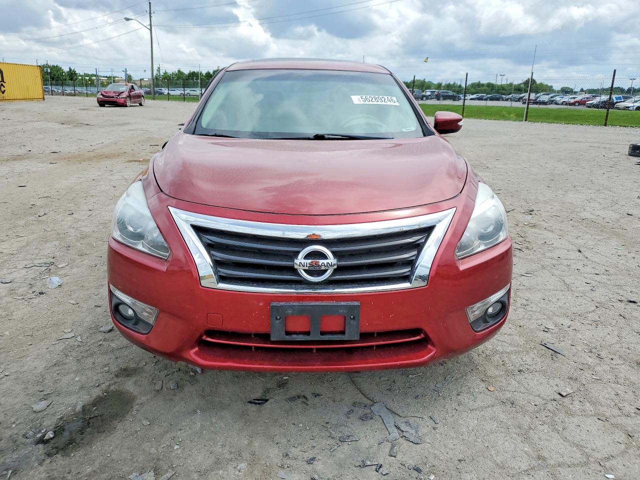 2013 Nissan Altima 3.5 S Red vin: 1N4BL3AP3DN433646