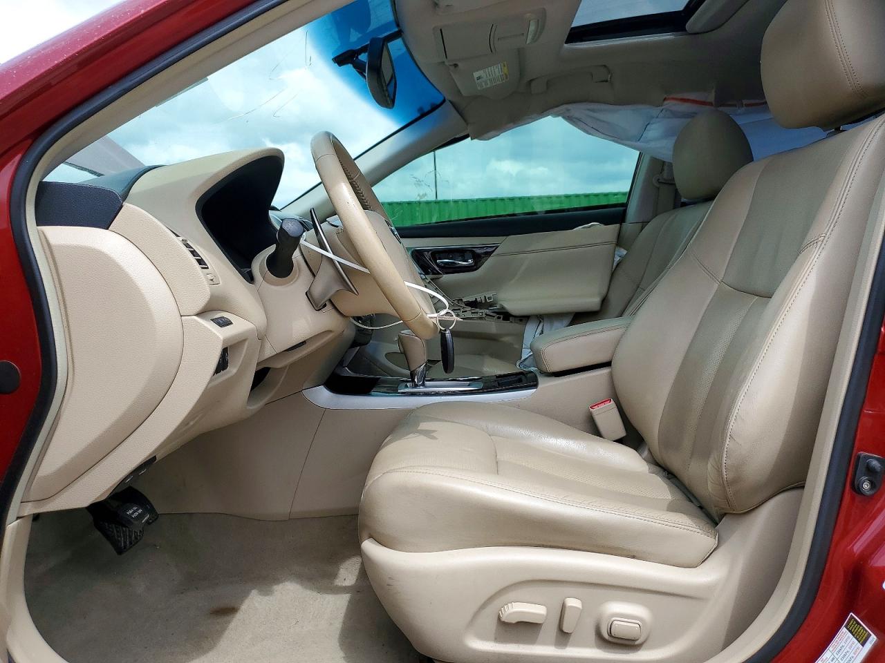 2013 Nissan Altima 3.5 S Red vin: 1N4BL3AP3DN433646