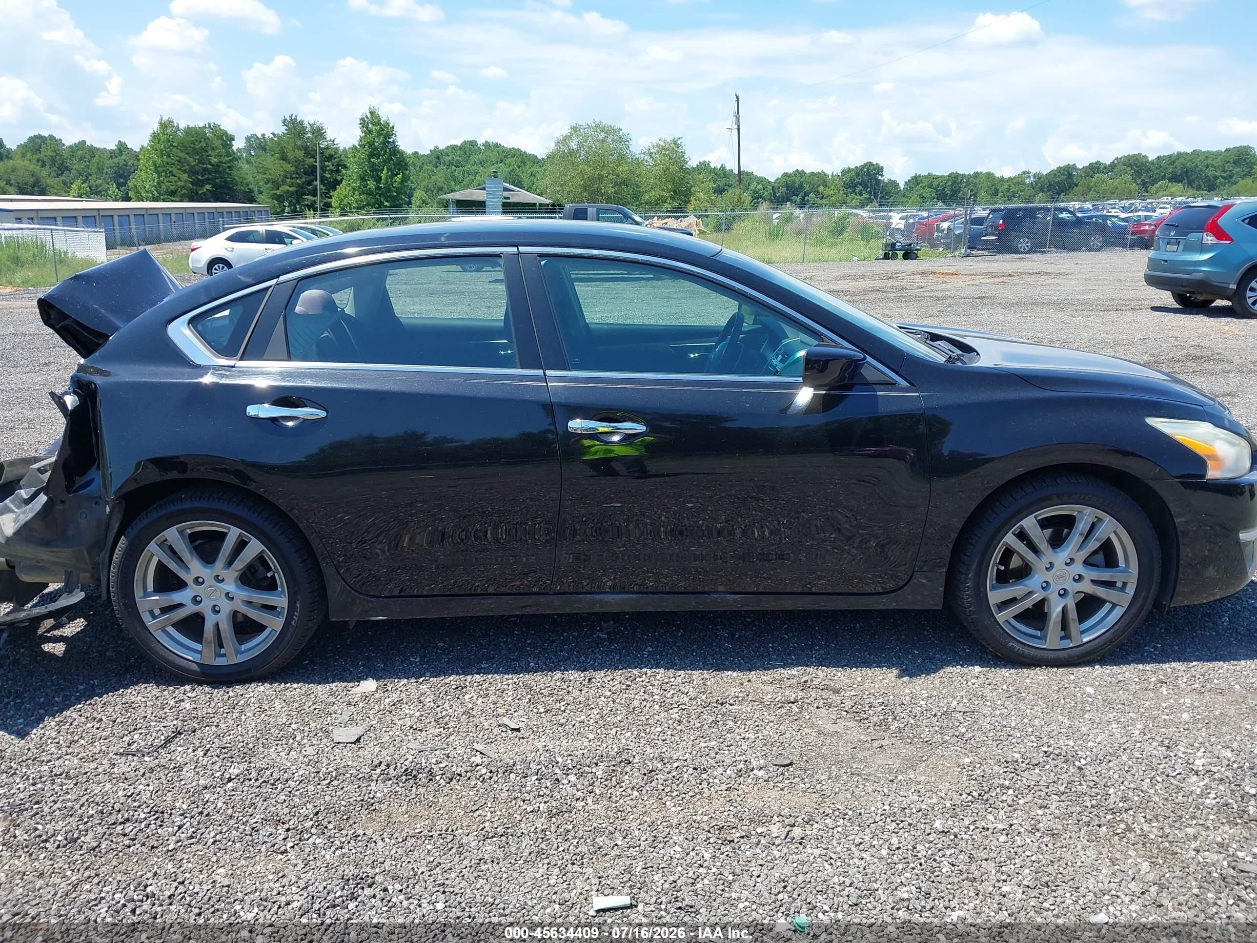2013 Nissan Altima 3.5 S Black vin: 1N4BL3AP3DN468722