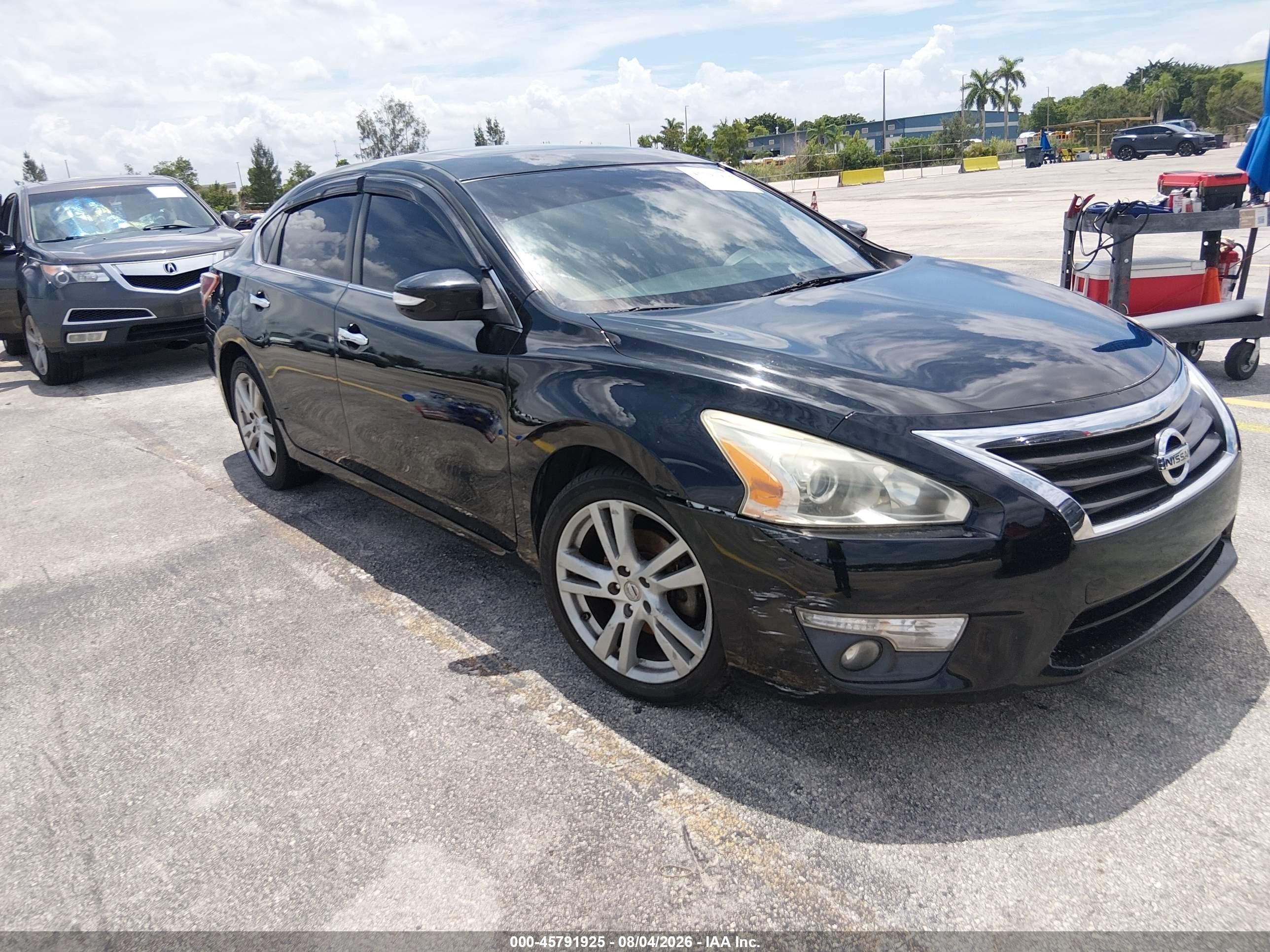 2013 Nissan Altima 3.5 Sl Black vin: 1N4BL3AP3DN469448