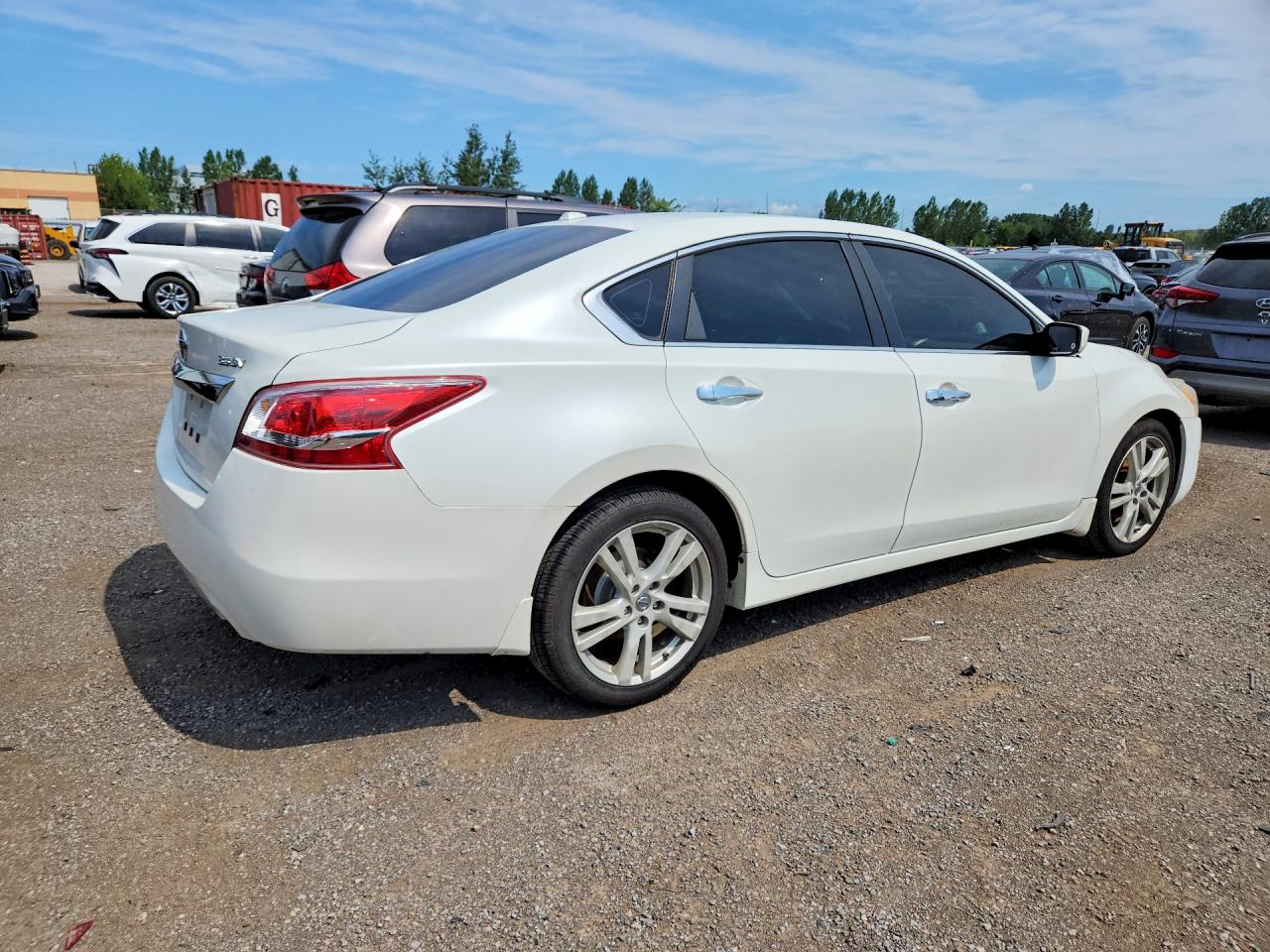 2013 Nissan Altima 3.5s White vin: 1N4BL3AP3DN482927