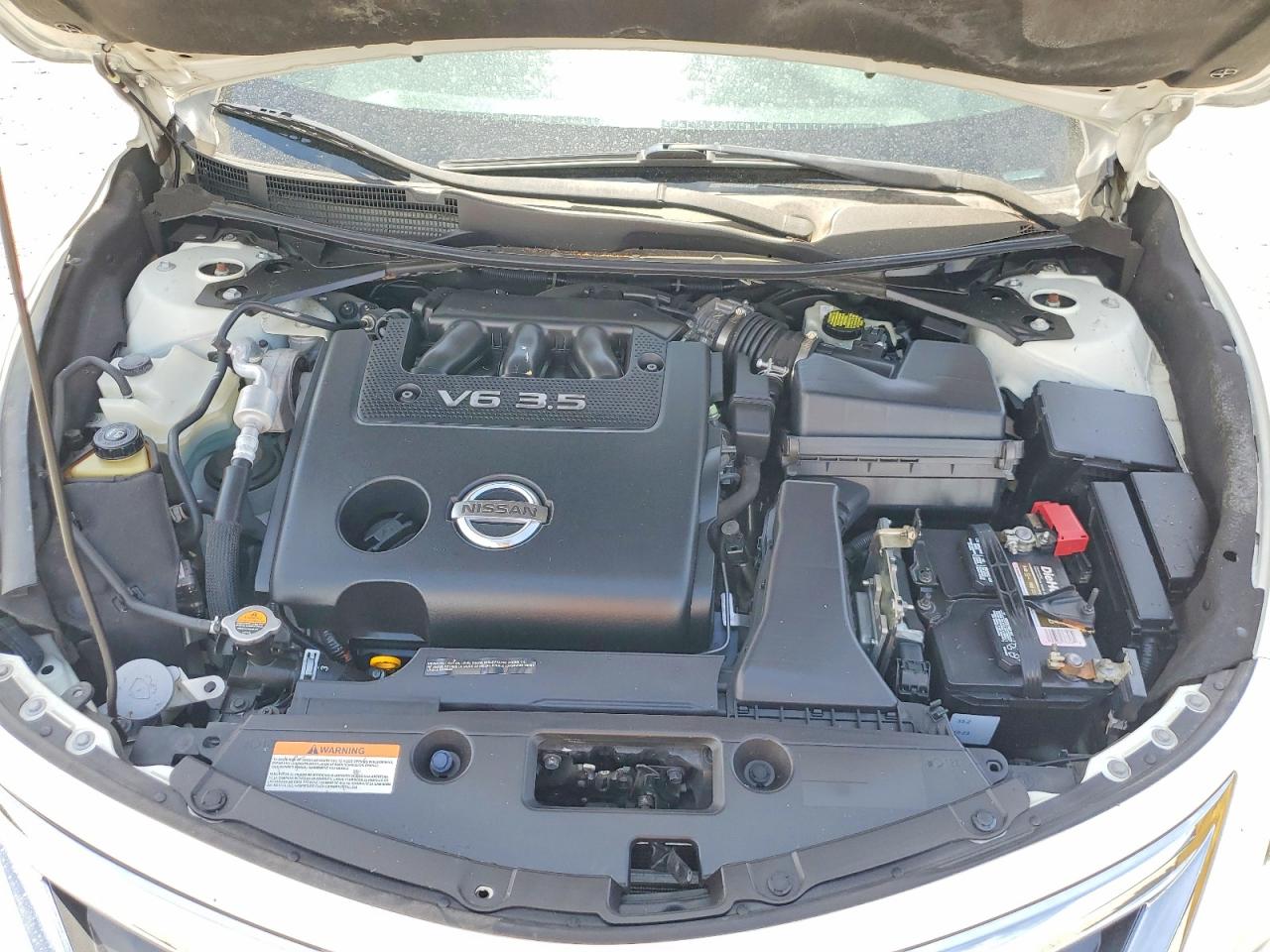 2013 Nissan Altima 3.5 S White vin: 1N4BL3AP3DN483379