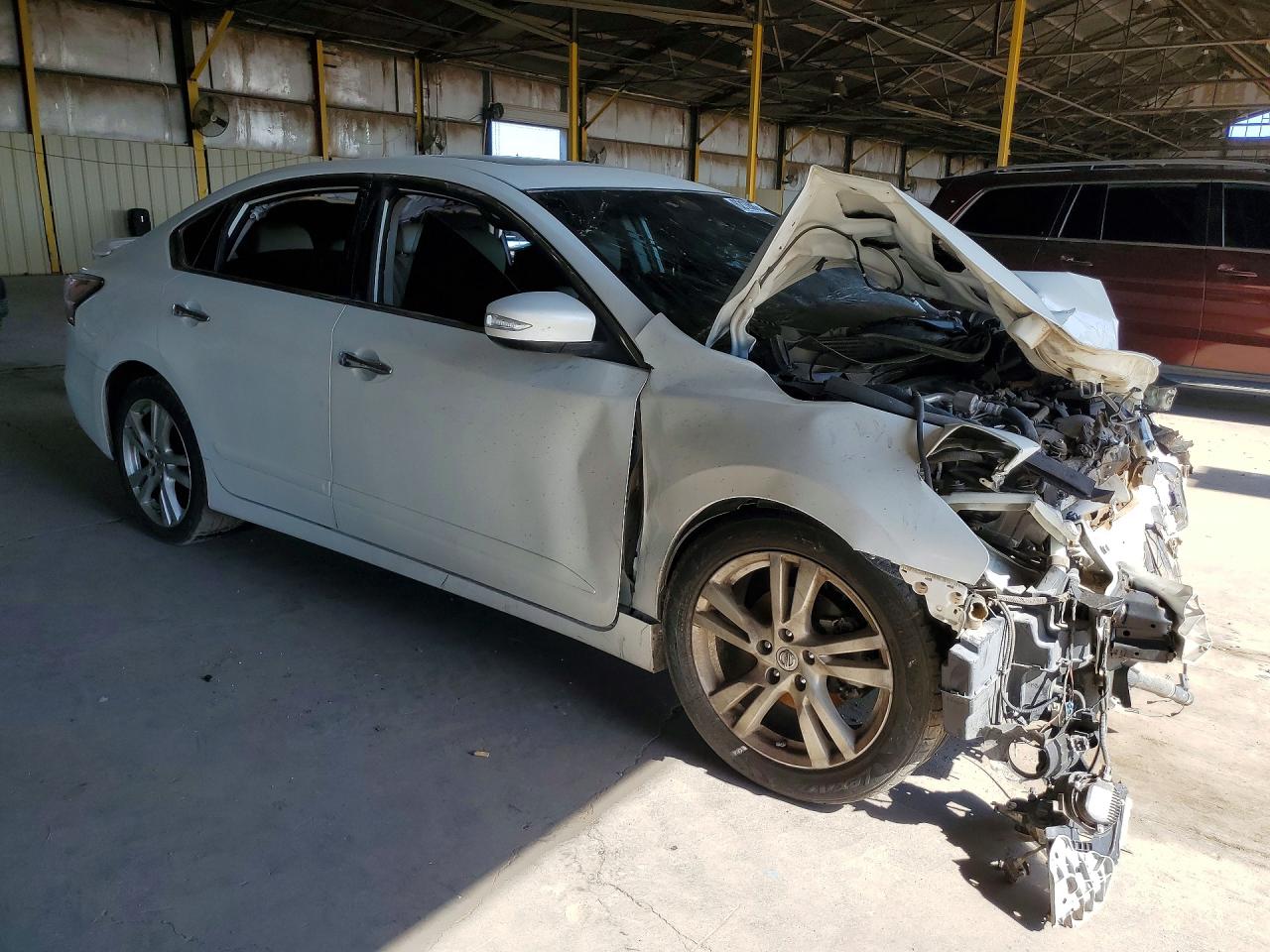 2014 Nissan Altima 3.5 S Белый vin: 1N4BL3AP3EC116303