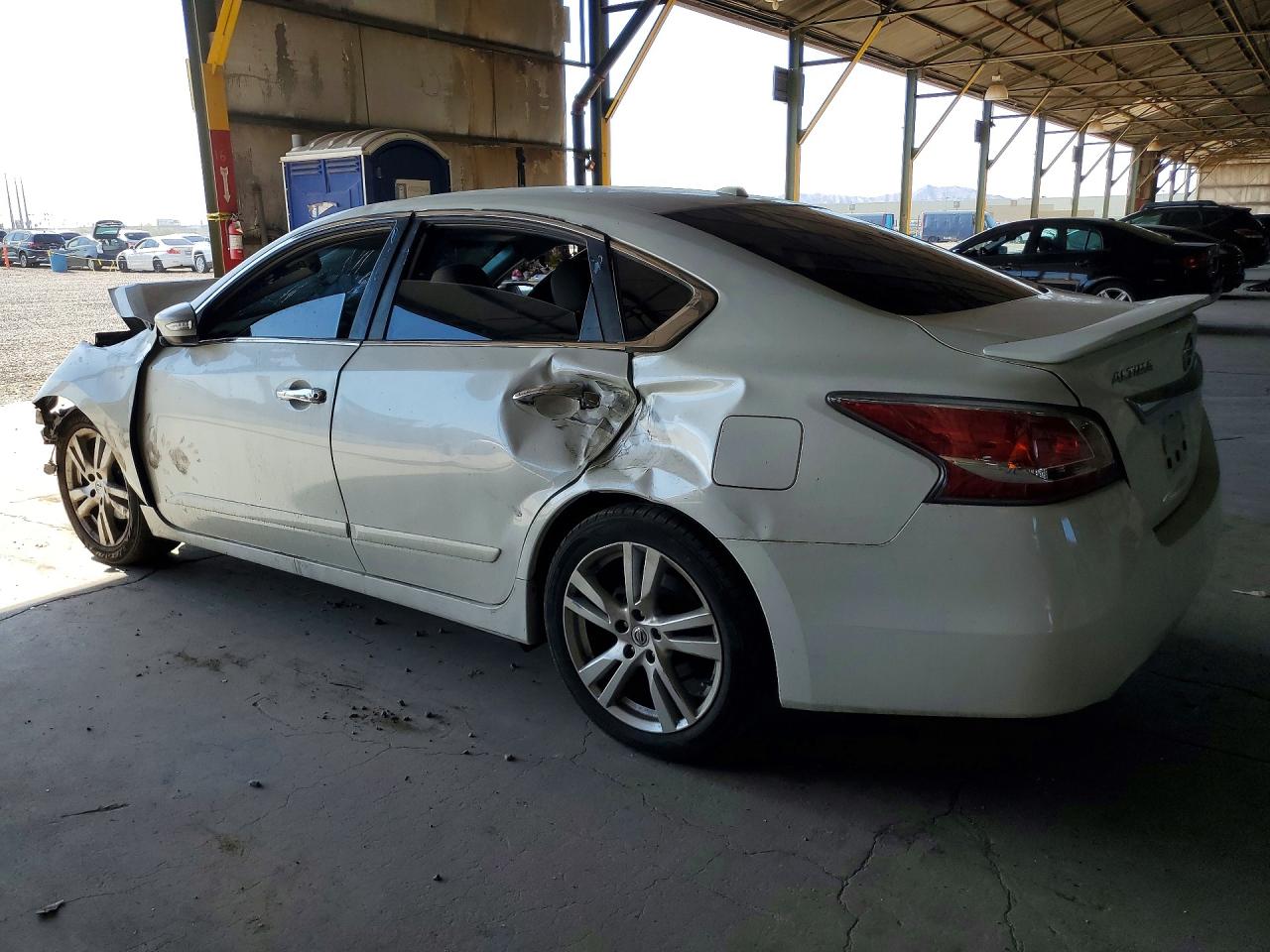 2014 Nissan Altima 3.5 S Белый vin: 1N4BL3AP3EC116303