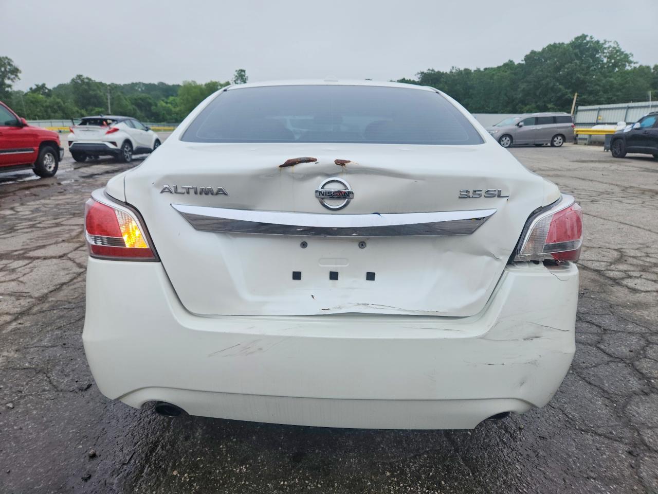 2014 Nissan Altima 3.5 Sl White vin: 1N4BL3AP3EC158700