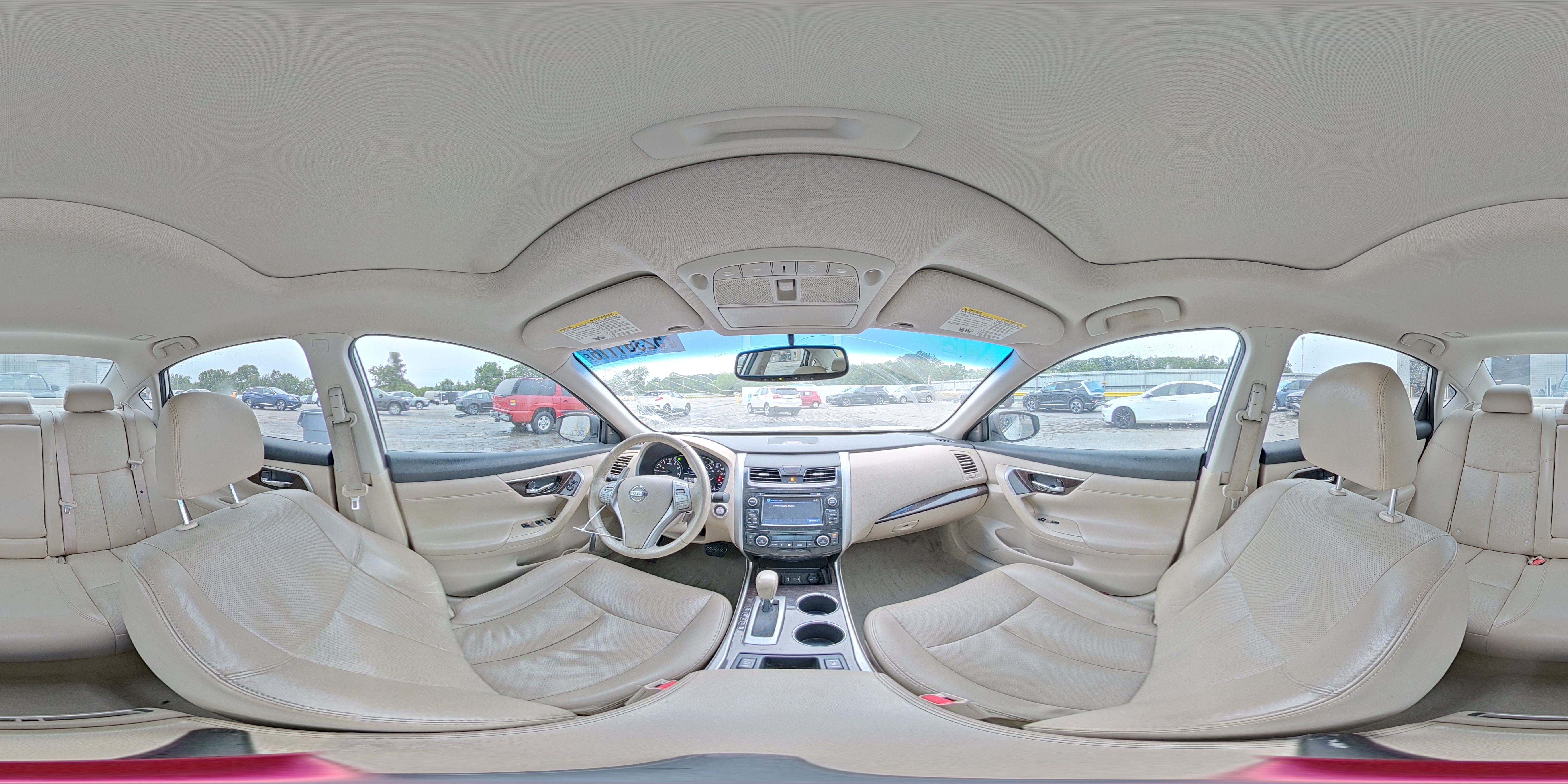 2014 Nissan Altima 3.5 Sl White vin: 1N4BL3AP3EC158700
