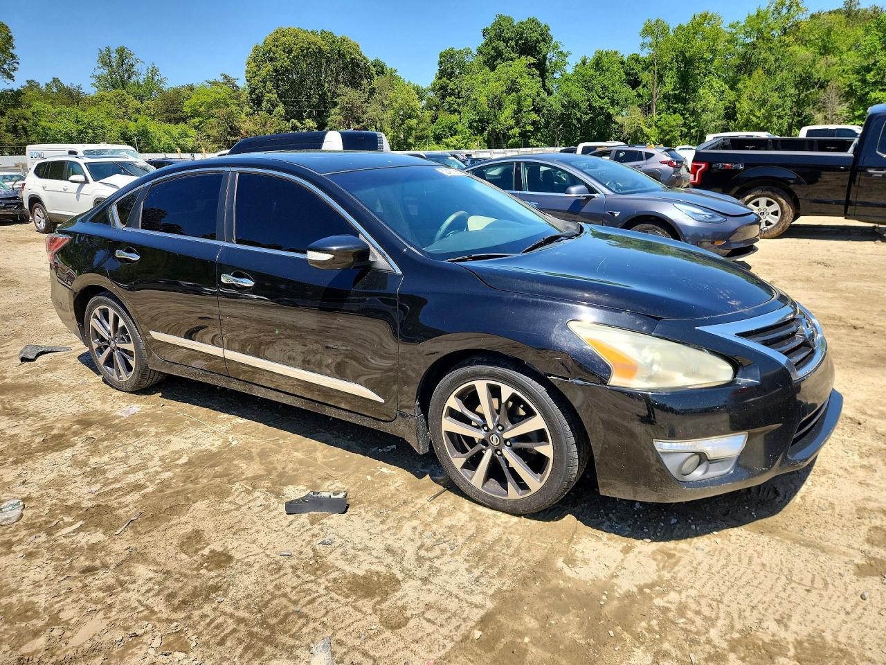 2014 Nissan Altima 3.5 Sl Black vin: 1N4BL3AP3EC274656