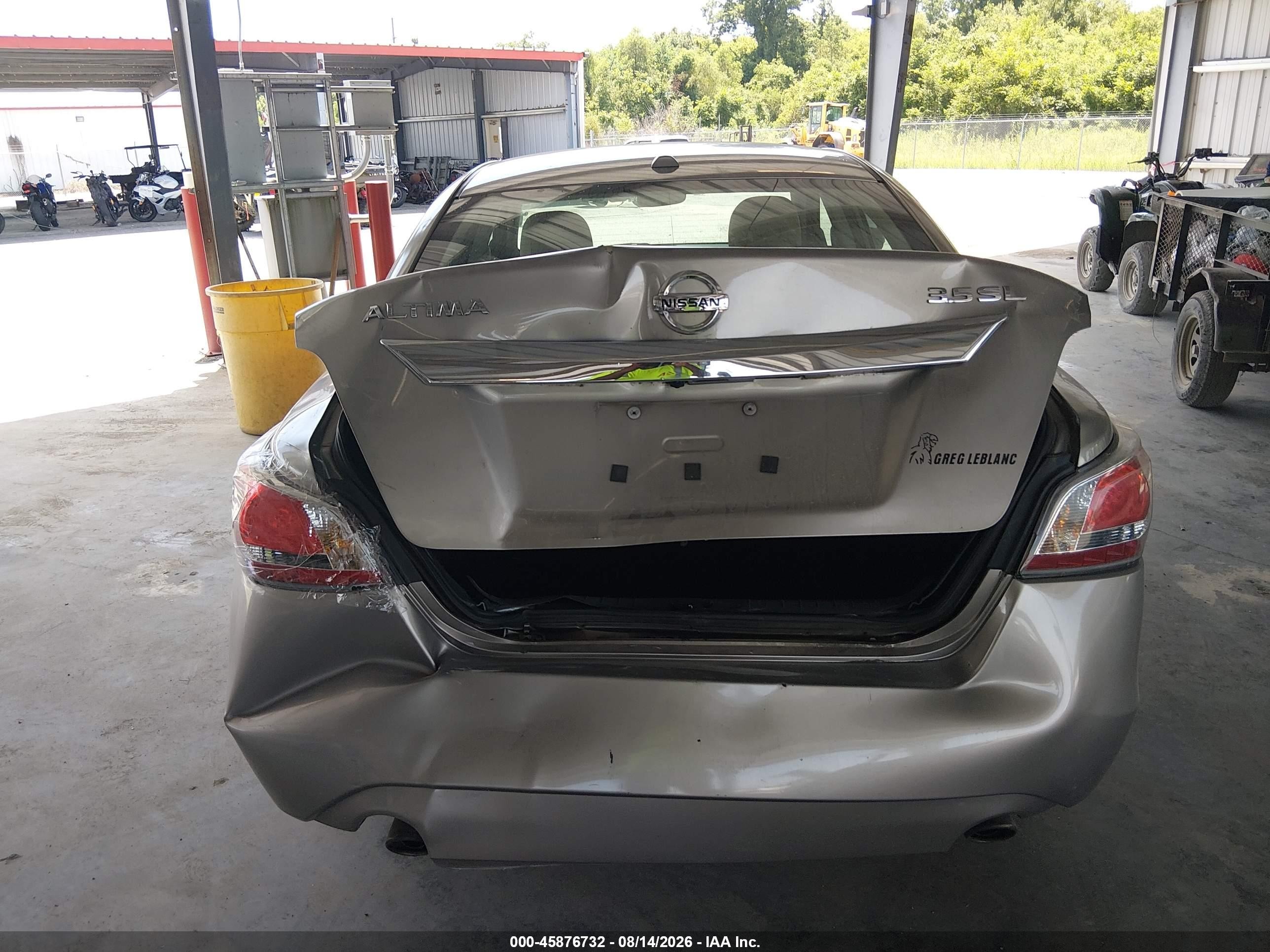 2015 Nissan Altima 3.5 Sl Tan vin: 1N4BL3AP3FC112284