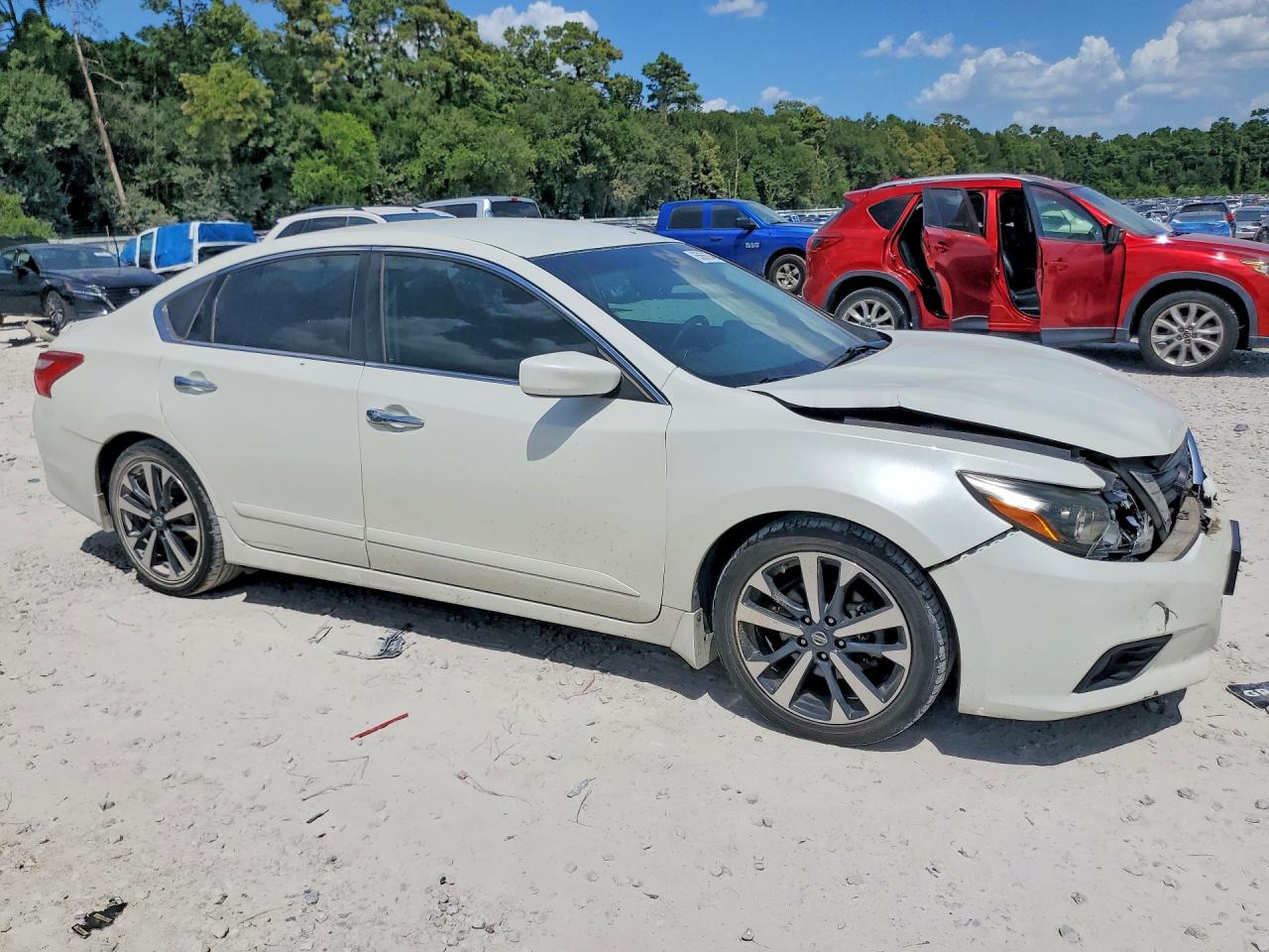 2016 Nissan Altima 3.5 Sr White vin: 1N4BL3AP3GC233415