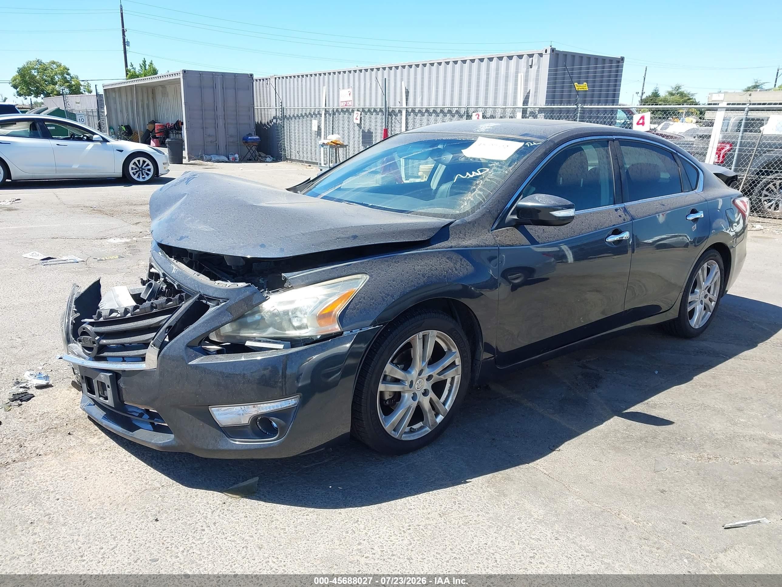 2013 Nissan Altima 3.5 Sl Gray vin: 1N4BL3AP4DC101128