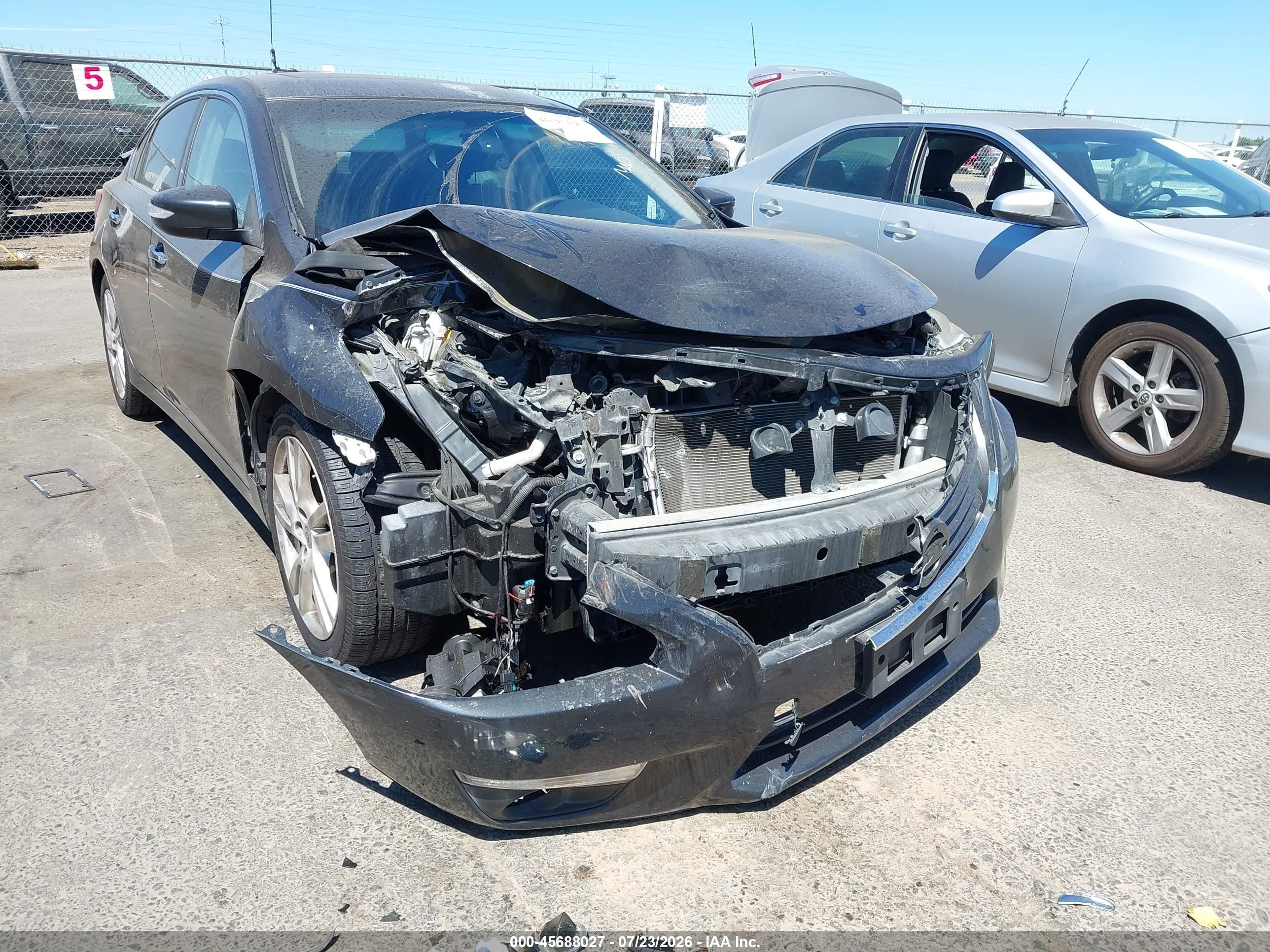 2013 Nissan Altima 3.5 Sl Gray vin: 1N4BL3AP4DC101128