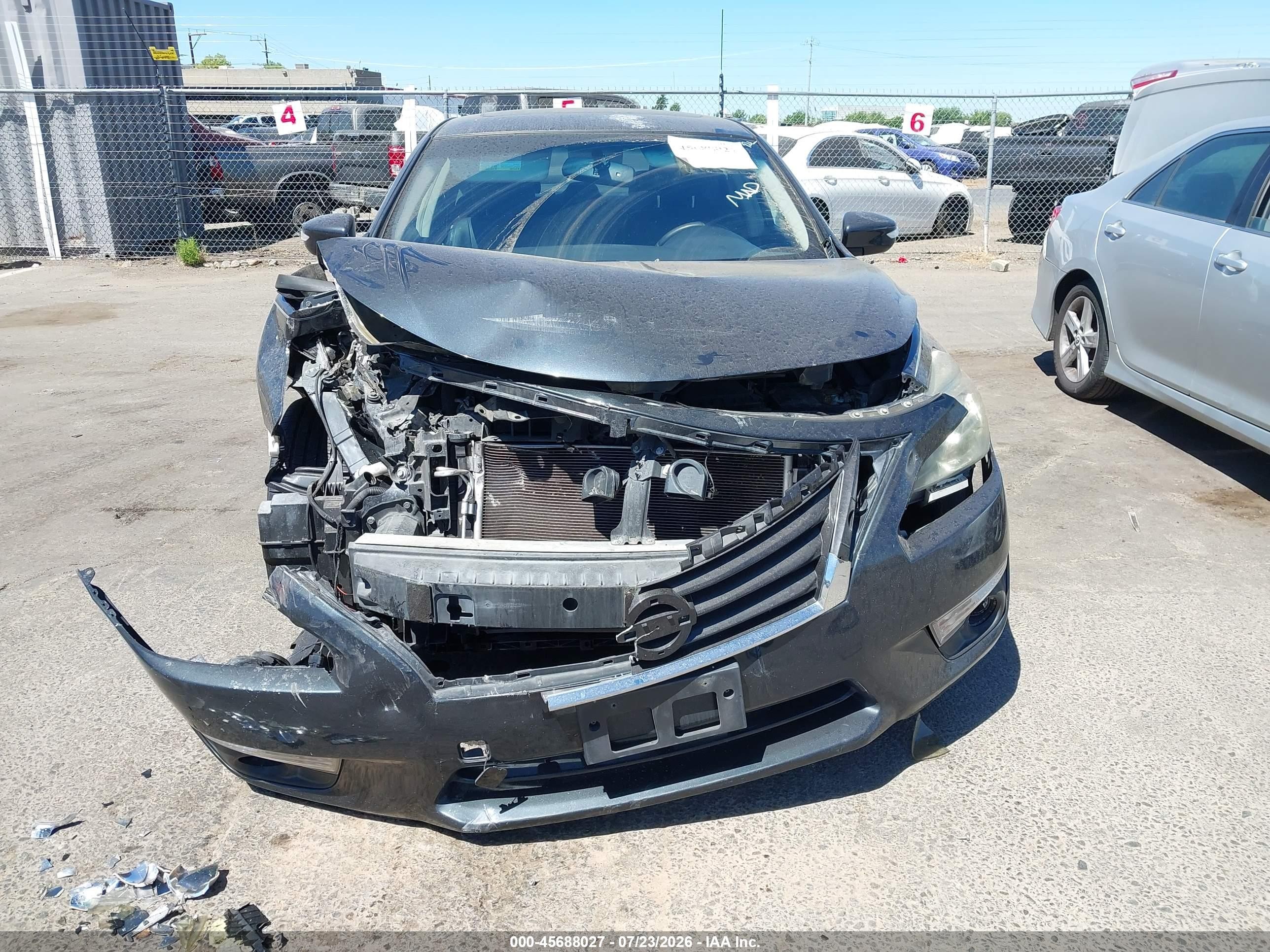 2013 Nissan Altima 3.5 Sl Gray vin: 1N4BL3AP4DC101128