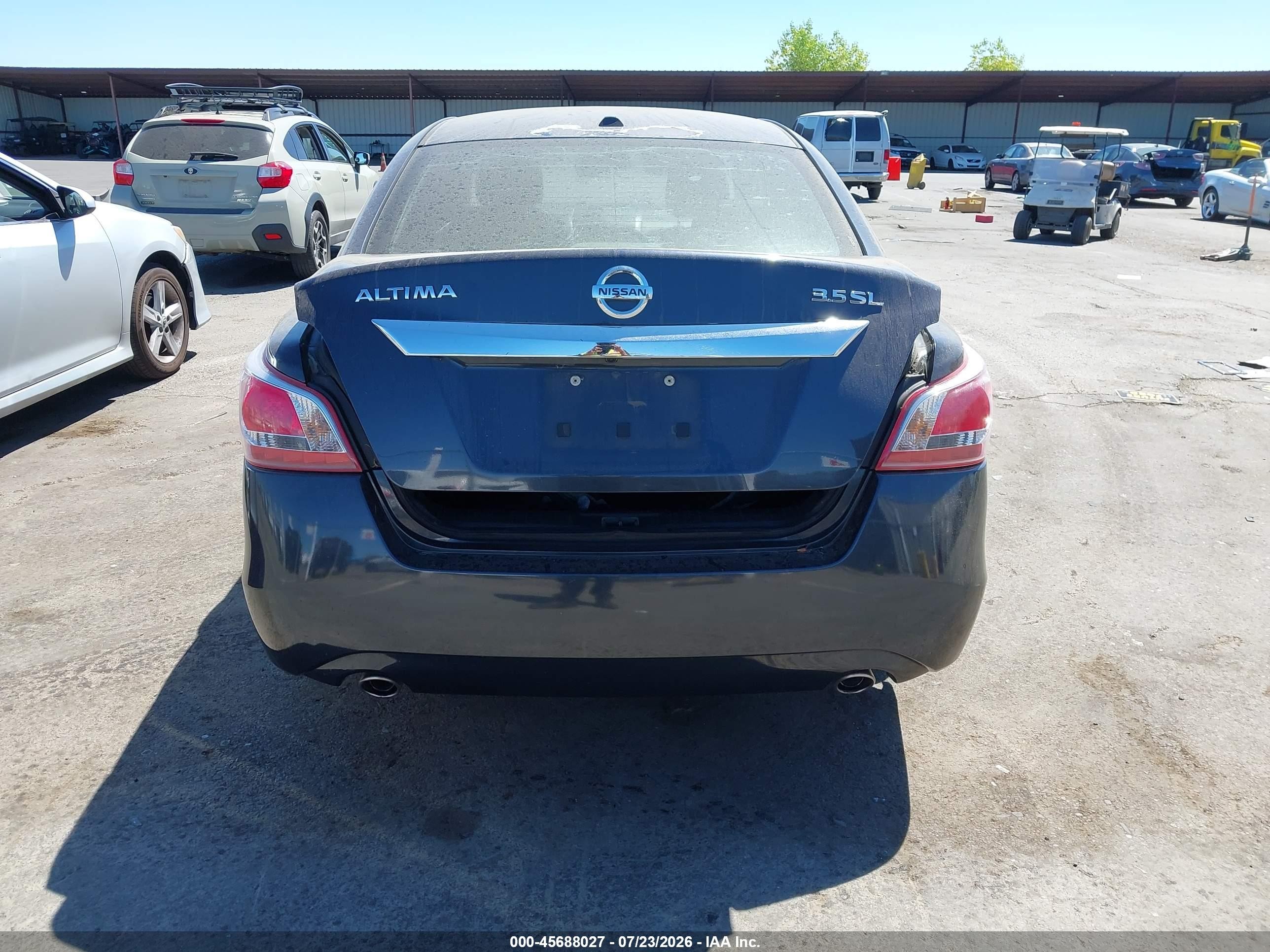2013 Nissan Altima 3.5 Sl Gray vin: 1N4BL3AP4DC101128