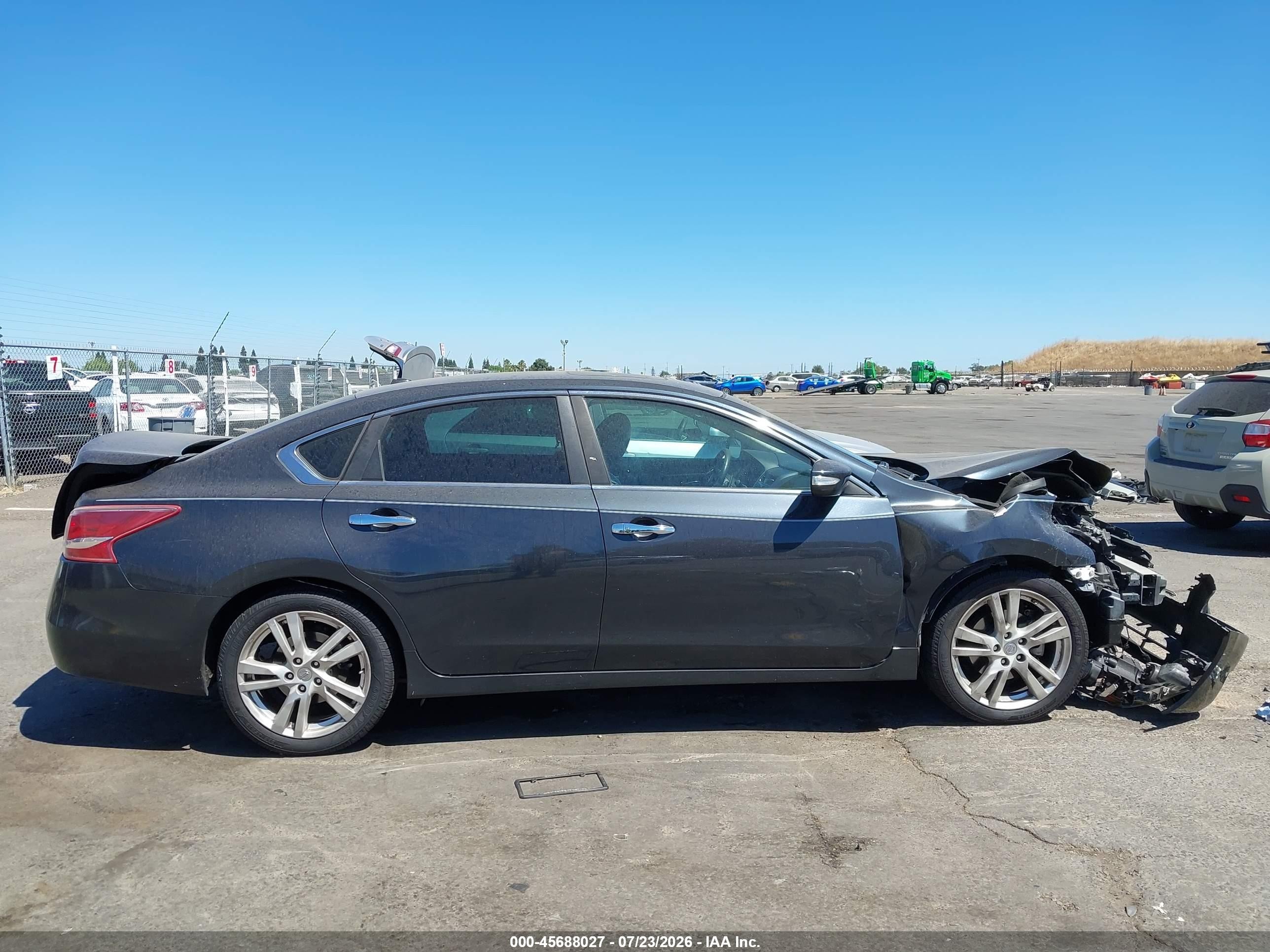 2013 Nissan Altima 3.5 Sl Gray vin: 1N4BL3AP4DC101128