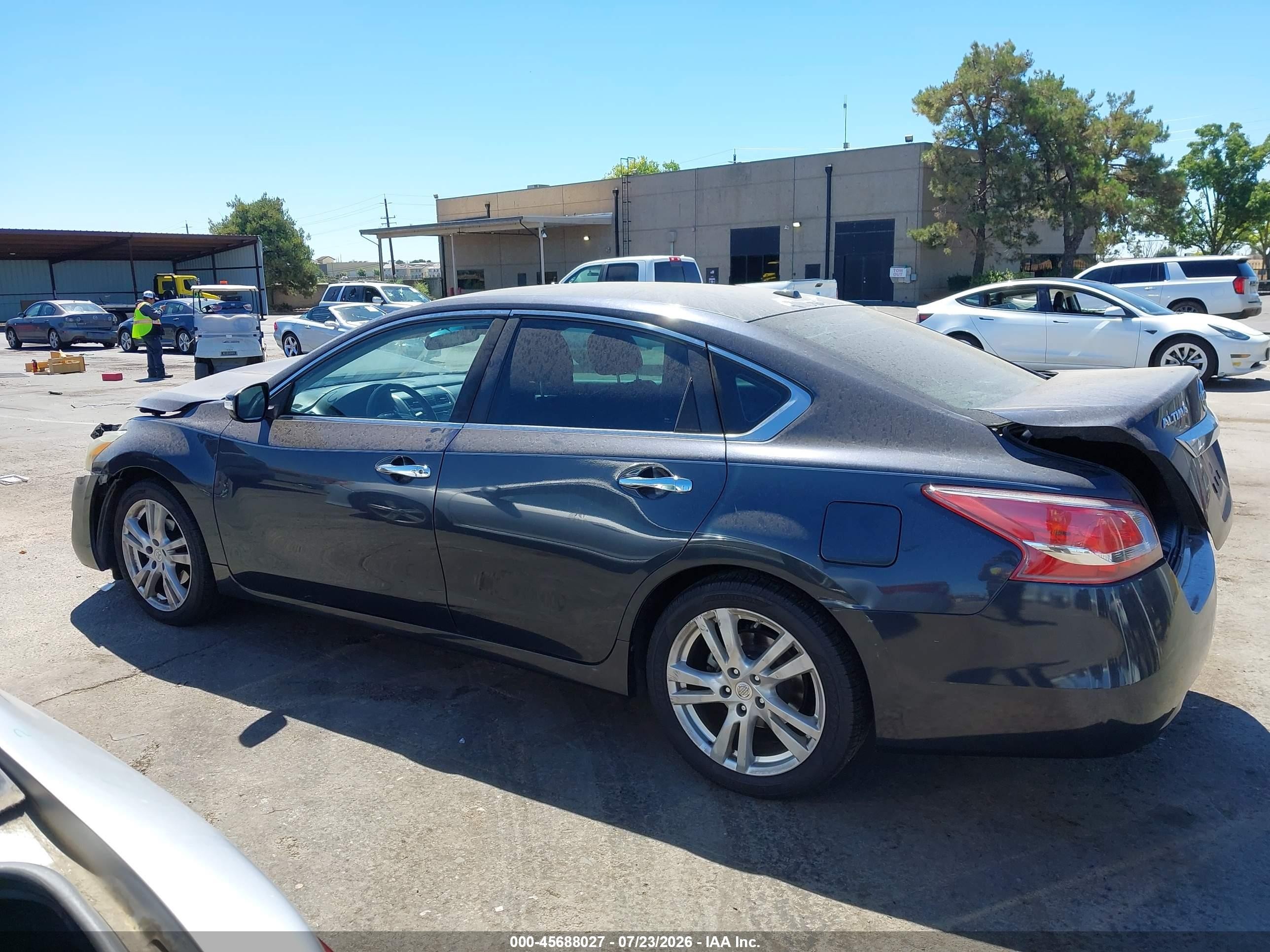 2013 Nissan Altima 3.5 Sl Gray vin: 1N4BL3AP4DC101128