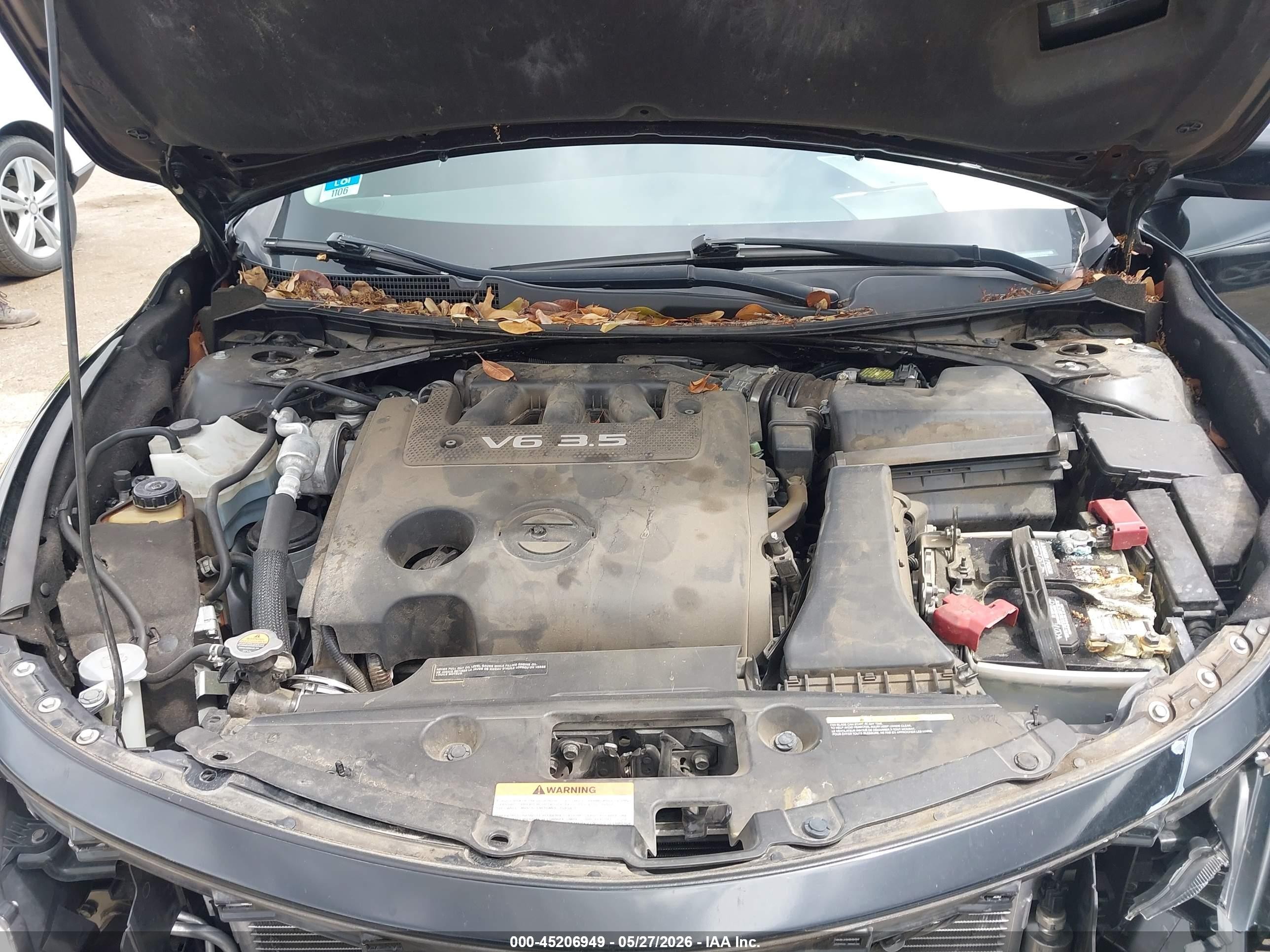 2013 Nissan Altima 3.5 Sv Черный vin: 1N4BL3AP4DC198444